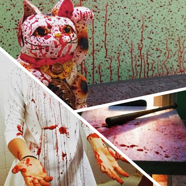$500 and up, a bloody prop from set.