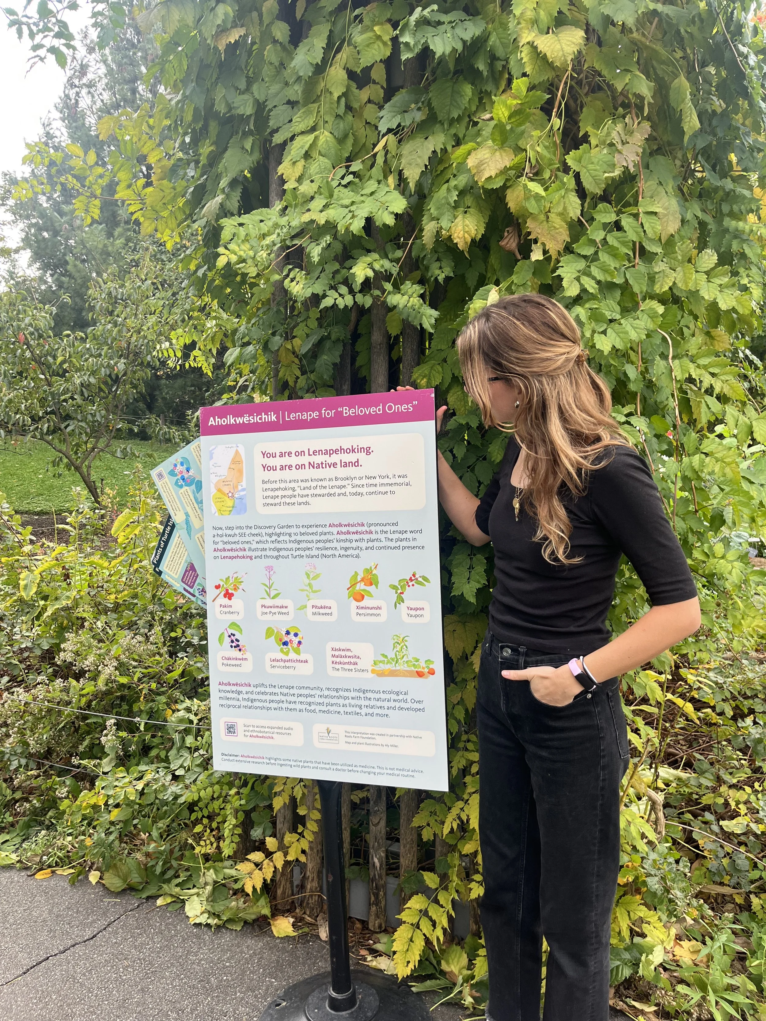 Aly Miller Brookly botanical garden signage.jpg