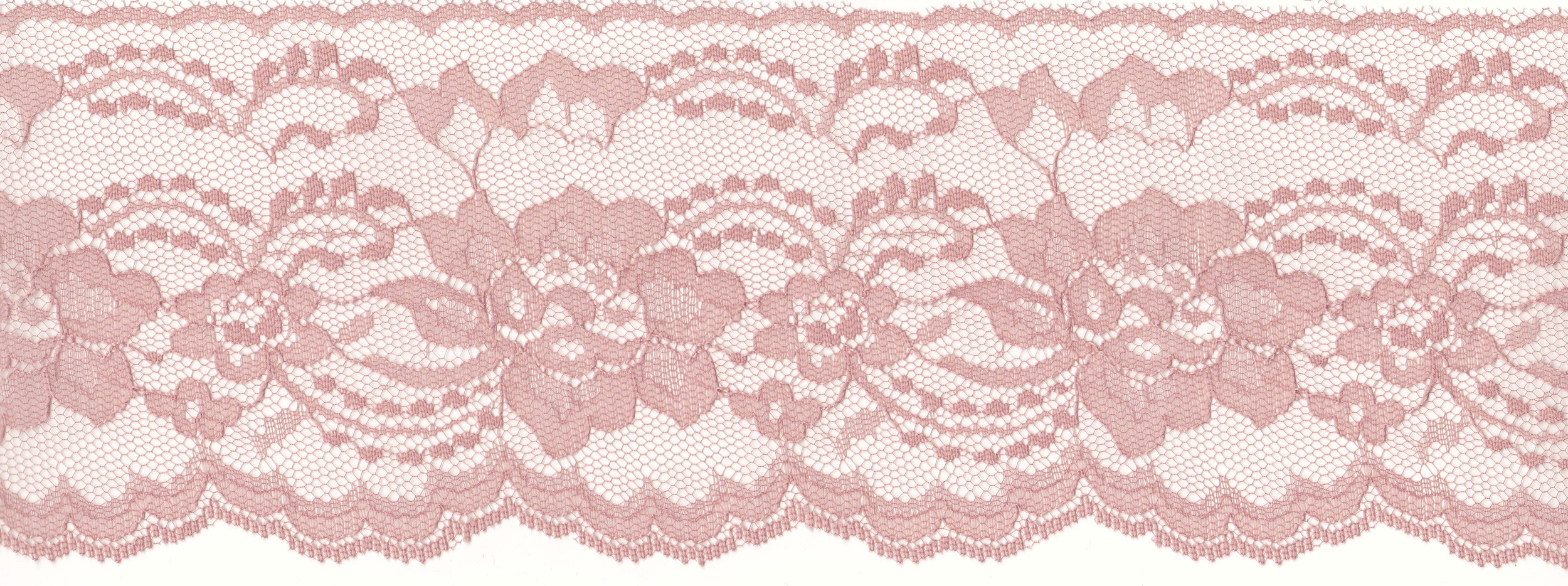 2 - 4 Lace Dusty Rose — Textile Discount Outlet