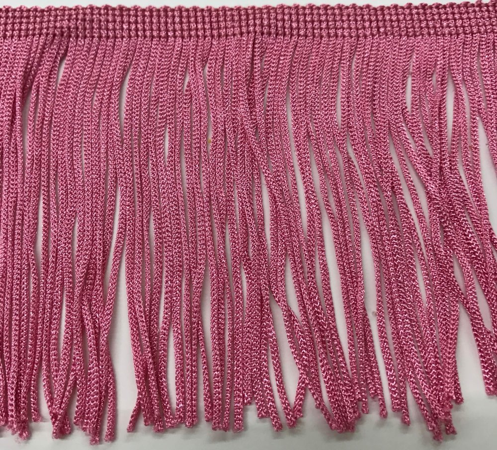 Fringe Trim - Pink — Textile Discount Outlet
