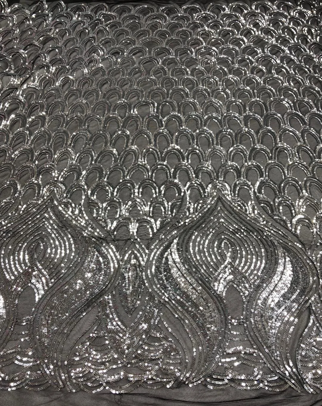 Peacock Dilver On Black Mesh .jpeg