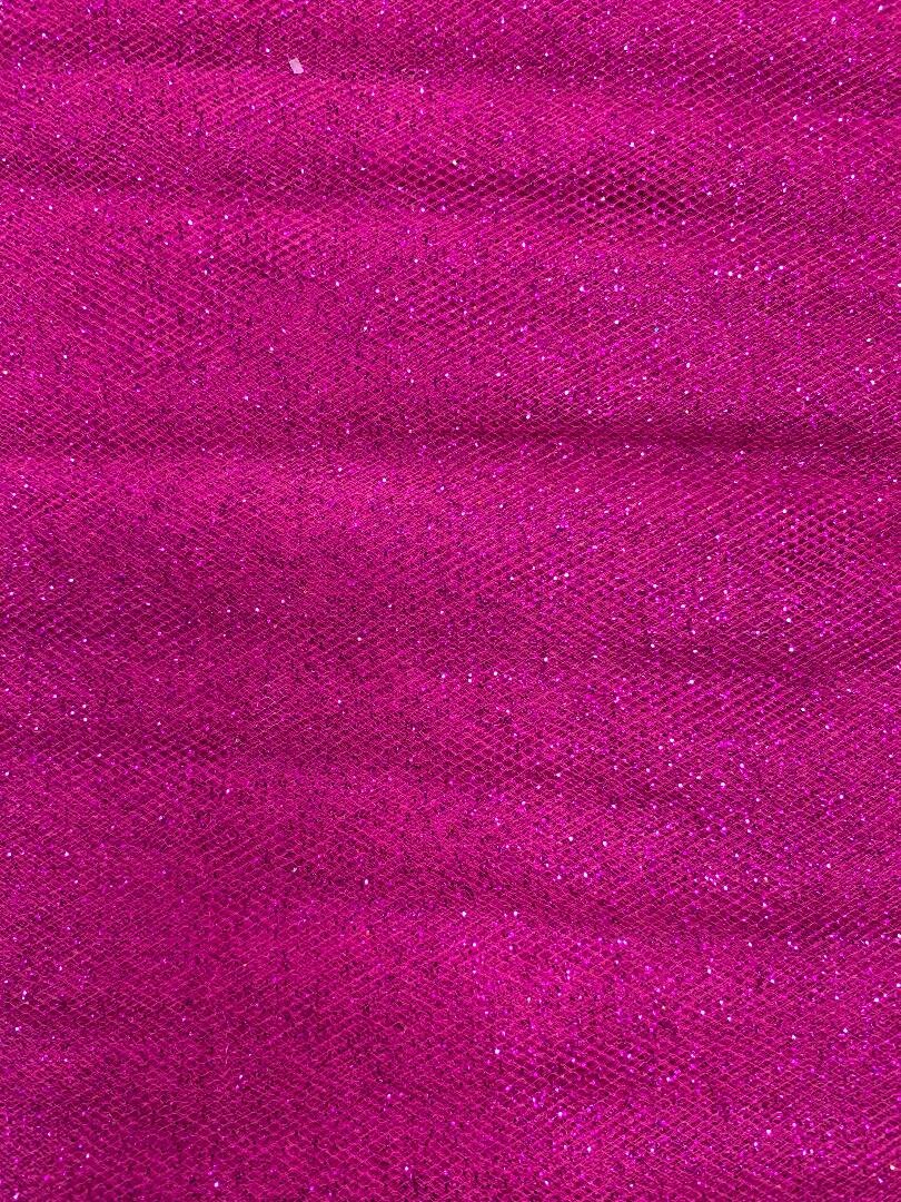 Glitter Tulle - Royal Blue — Textile Discount Outlet