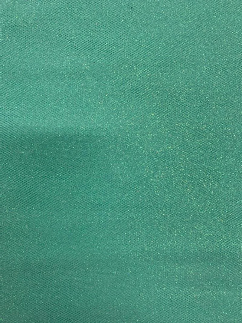 Glitter Tulle - Aqua .jpeg