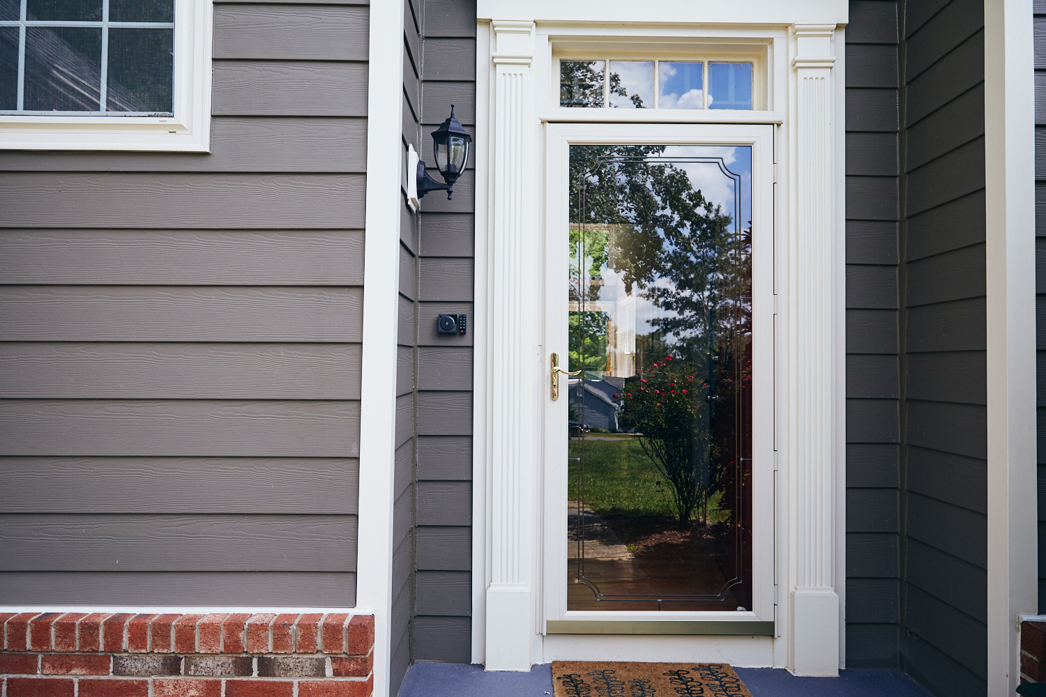 exterior entryway shot avoiding greenery