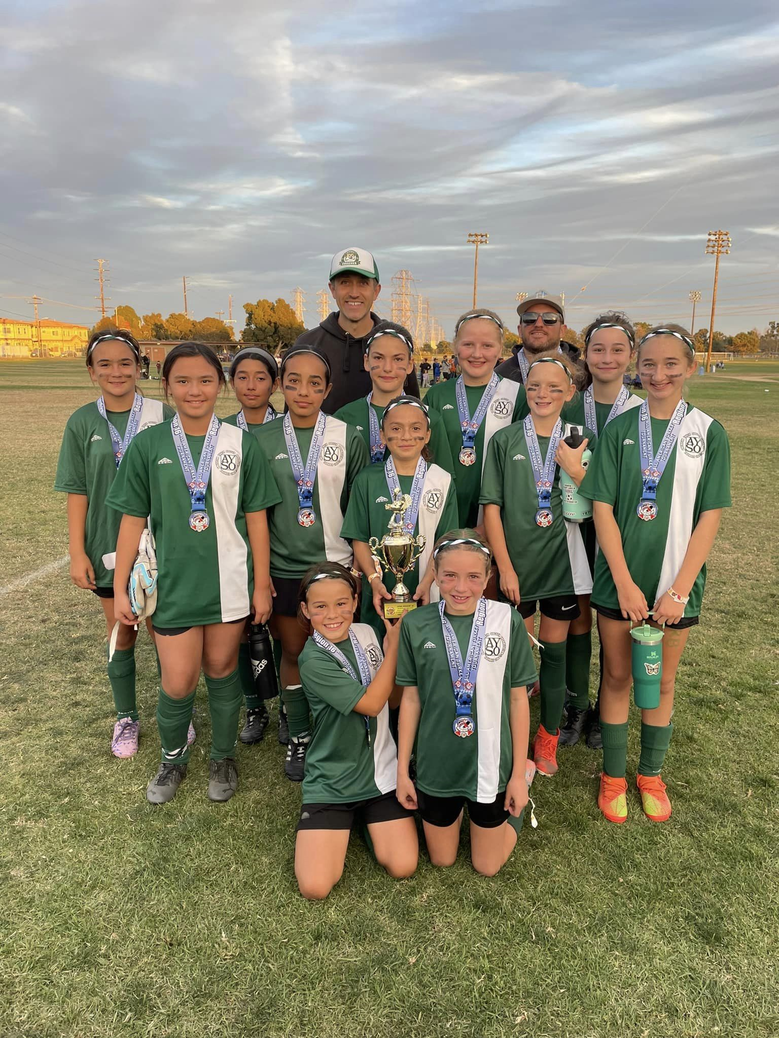 Congratulations to our U12 Girls for Placing 2nd in the Turkey Tournament!