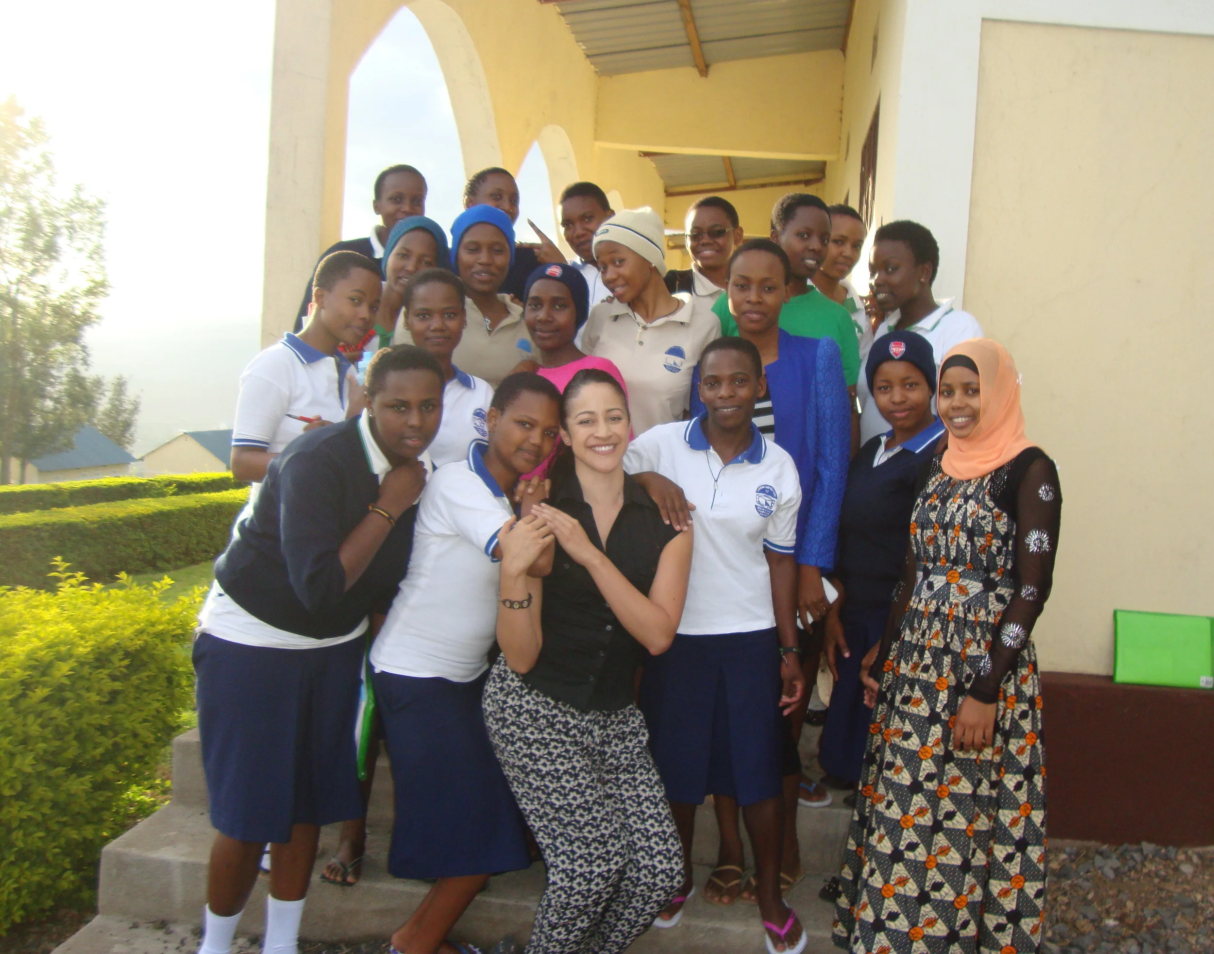  I came to Tanzania to demand change by teaming with the nonprofit AfricAid and educating young women that they DO have a voice that DOES matter. &nbsp;Through AfricAid's program known as The Kisa Project, these beautiful shining&nbsp;faces are able 