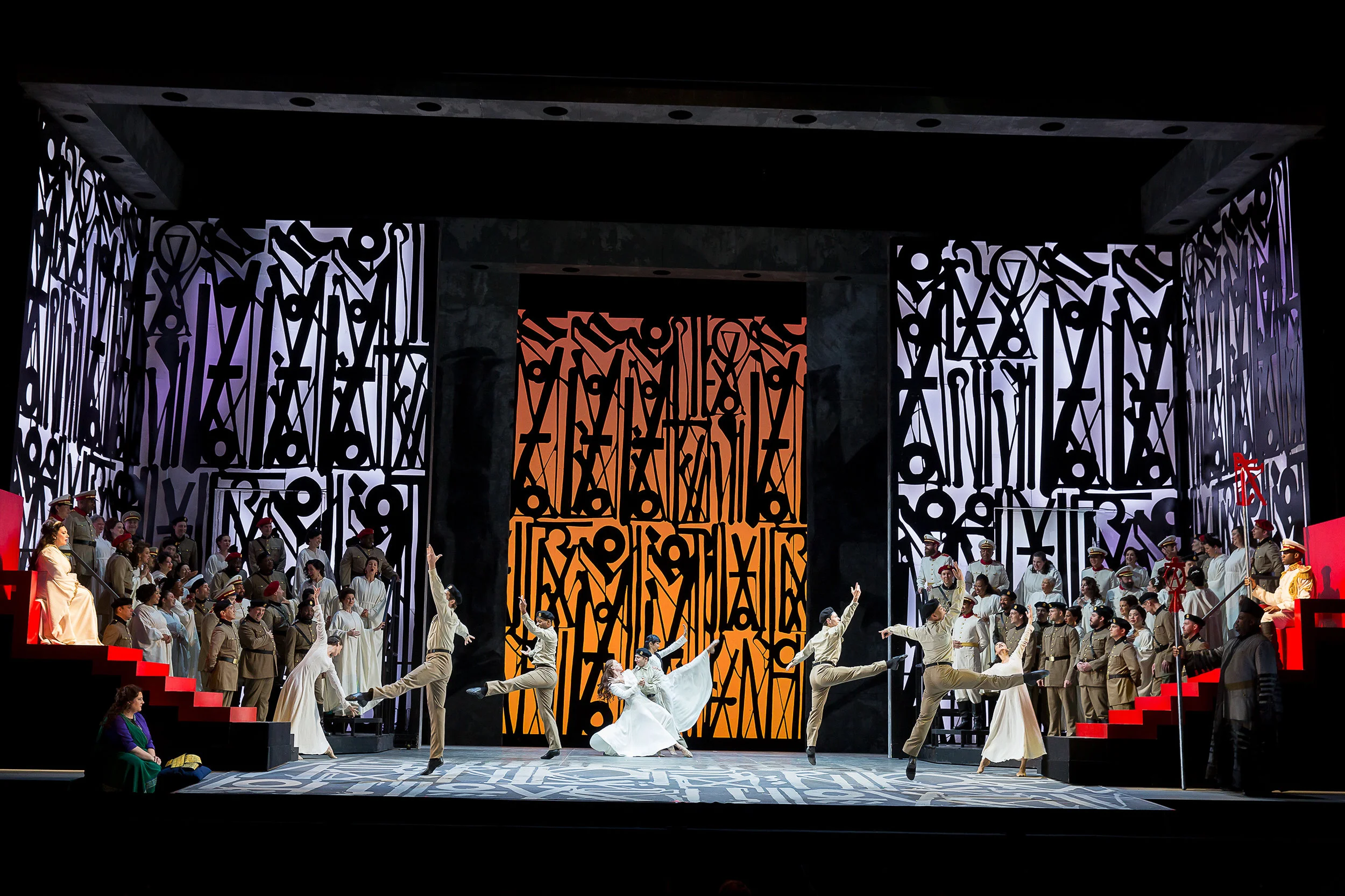   Aida /Washington National Opera/2017 design by Anita Yavich photo by Scott Suchman 
