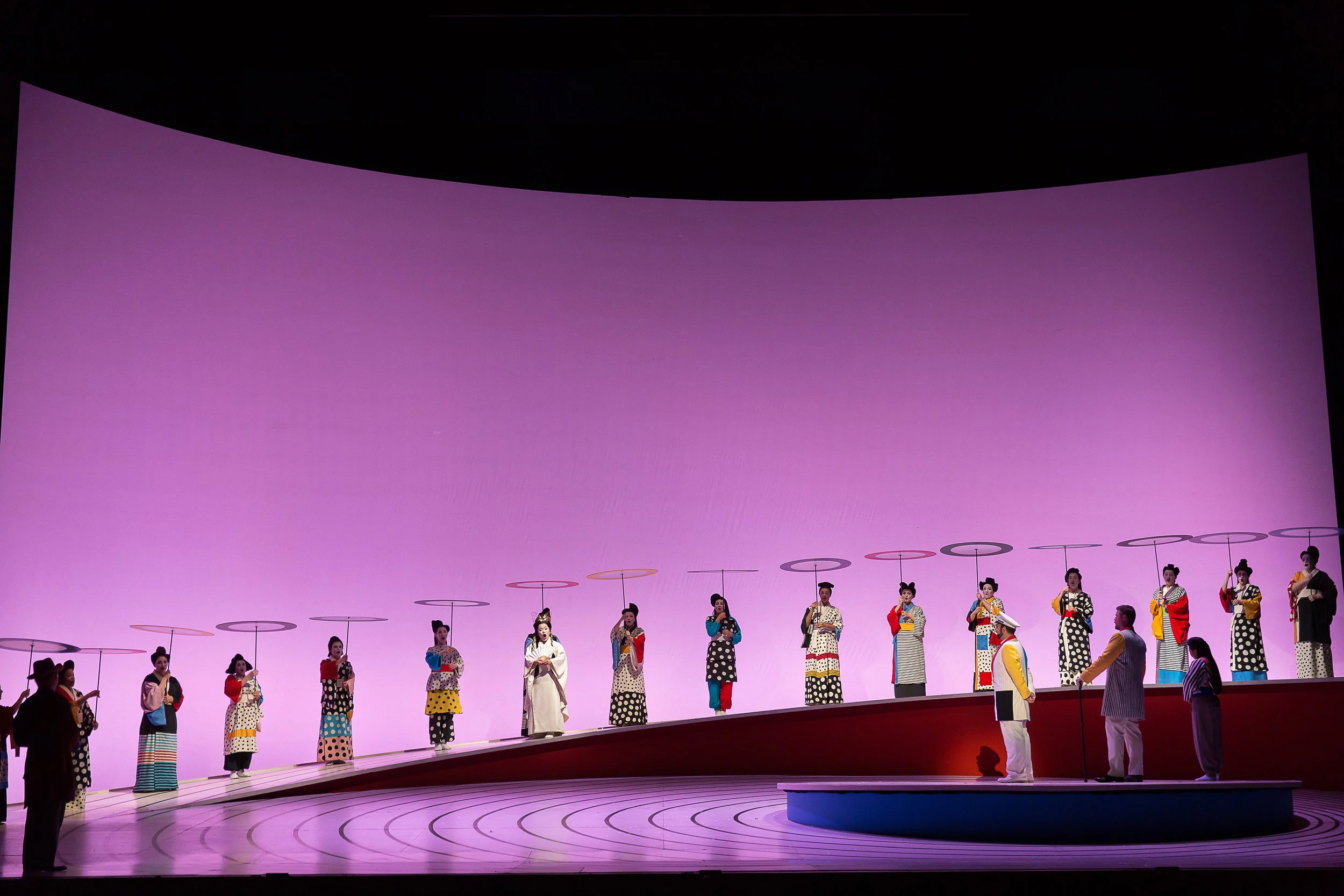   Madame Butterfly /Washington National Opera/2017 design by Jun Kaneko photo by Scott Suchman 