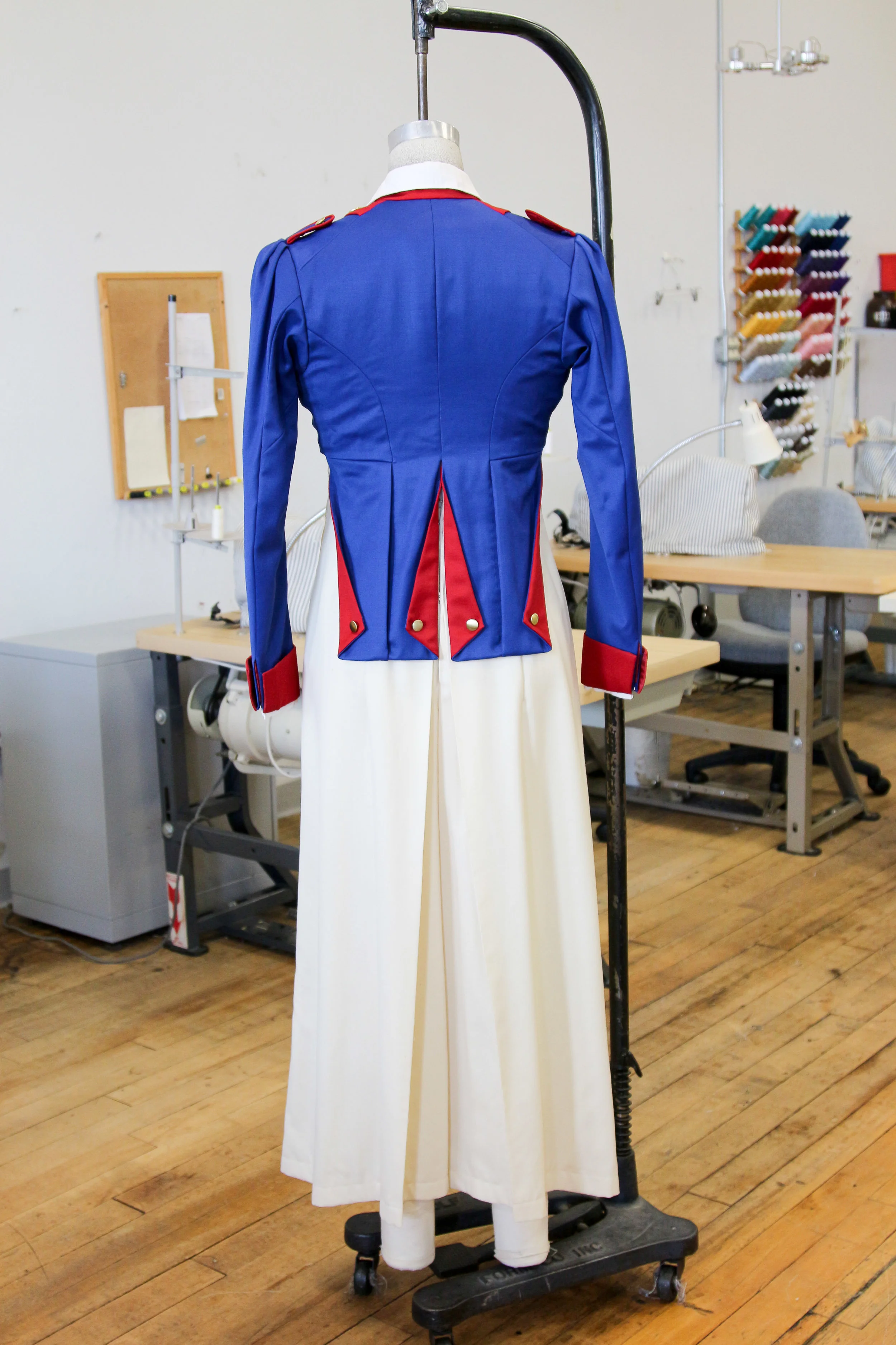   The Daughter of the Regiment /Washington National Opera/2016 design by Zack Brown draping by Bill Nelson 