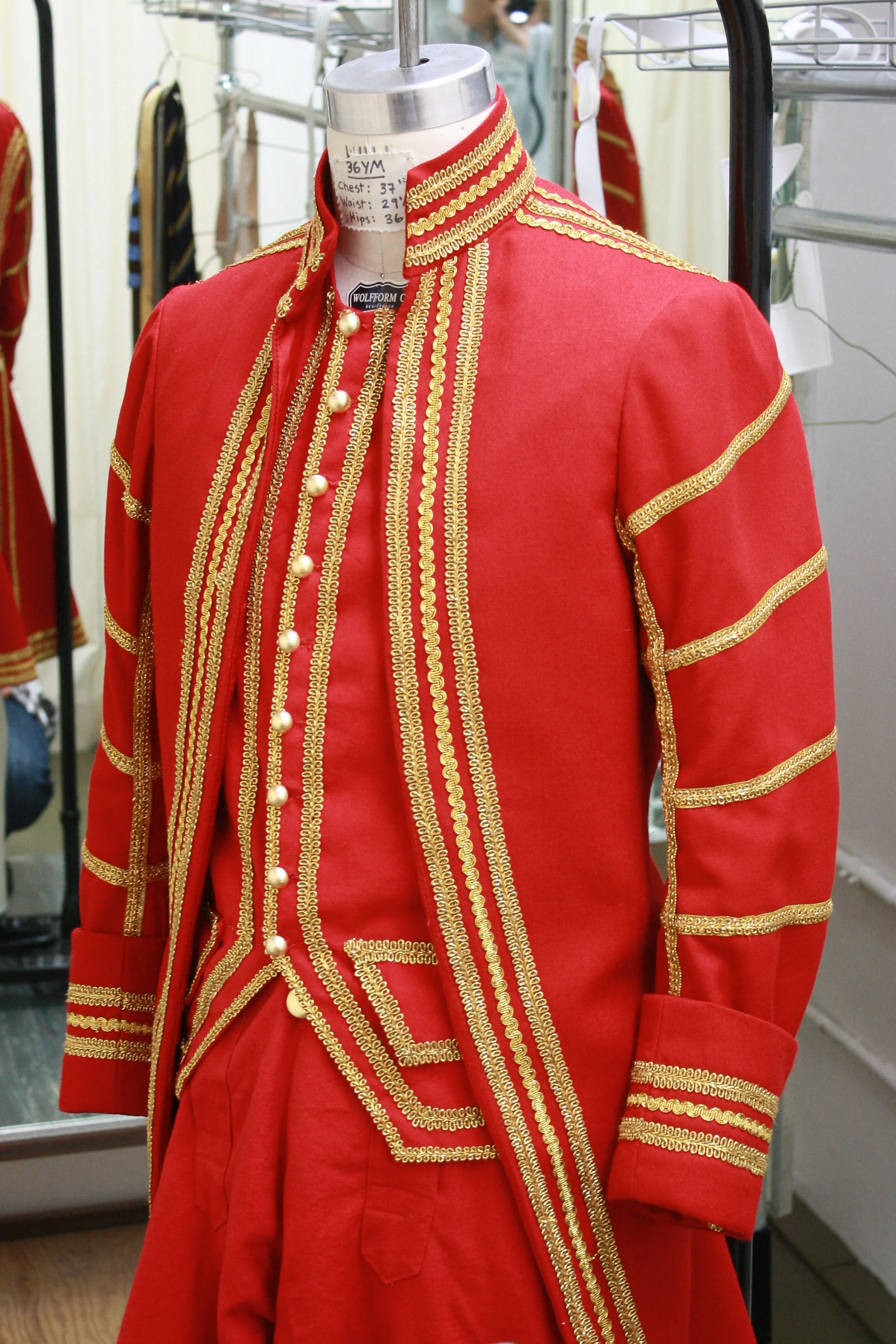   The Madness of George III /The Old Globe/2010 design by Deirdre Clancy draping by Randal Sumabat 
