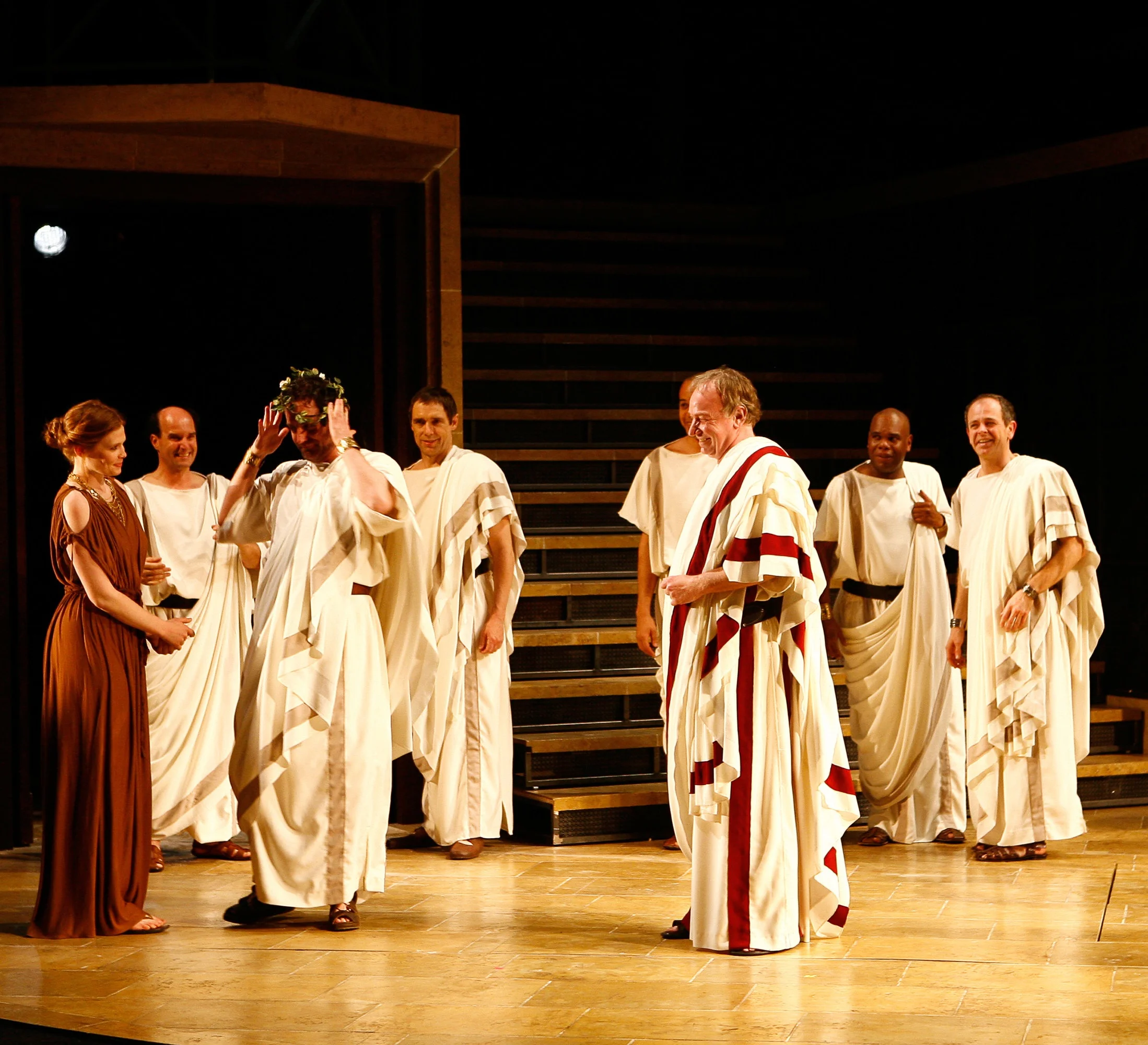   Julius Caesar /Shakespeare Theatre Co/2008 design by Jennifer Moeller photo by Carol Rosegg 