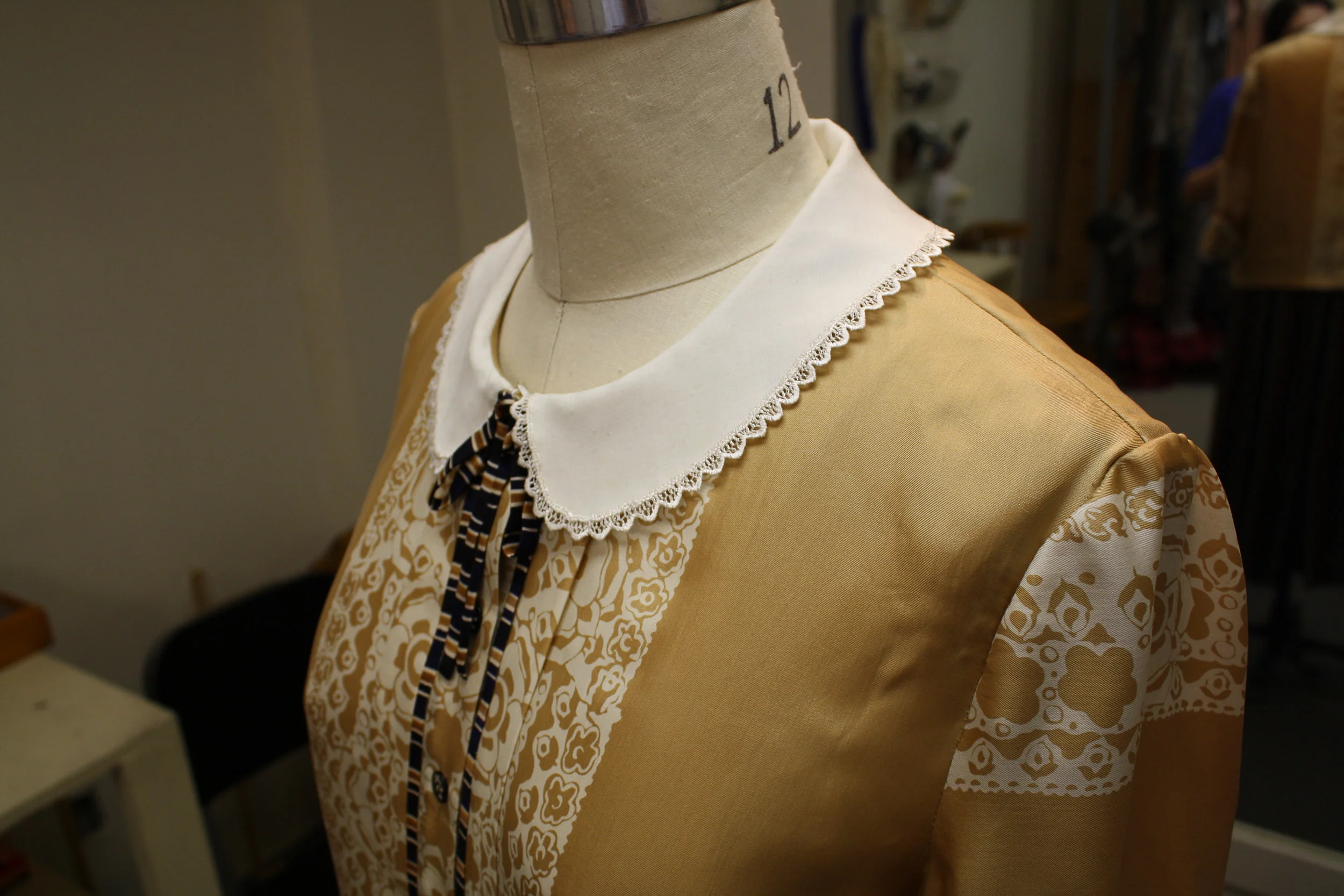   Miss Hodge- collar detail Design for Living /Shakespeare Theatre Company/2009 design by Robert Perdziola 