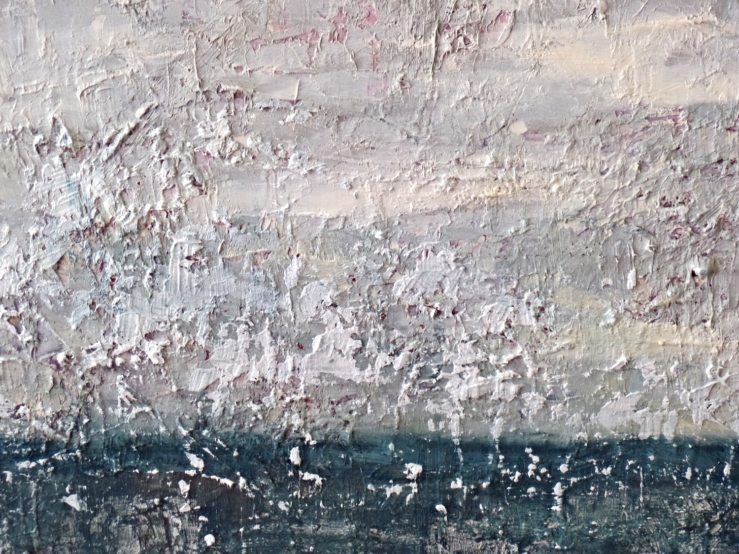 White Knife Painting