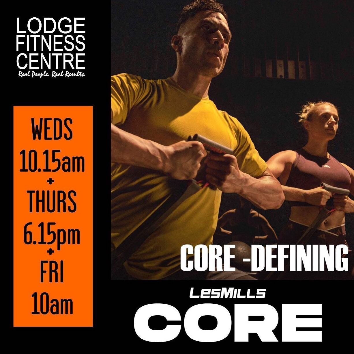 Have you tried Les Mills CORE? Improve your functional strength with this CORE-defining workout. 30mins and you&rsquo;re done! BOOK NOW on the app! 🧡