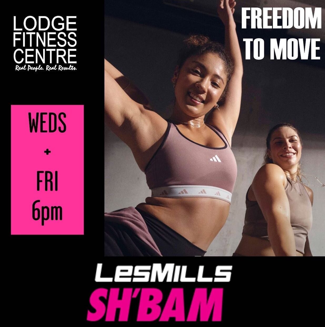 Have you tried SH&rsquo;BAM? Find your freedom to move with this easy to follow dance class. Join the party and BOOK NOW on the app! 💖