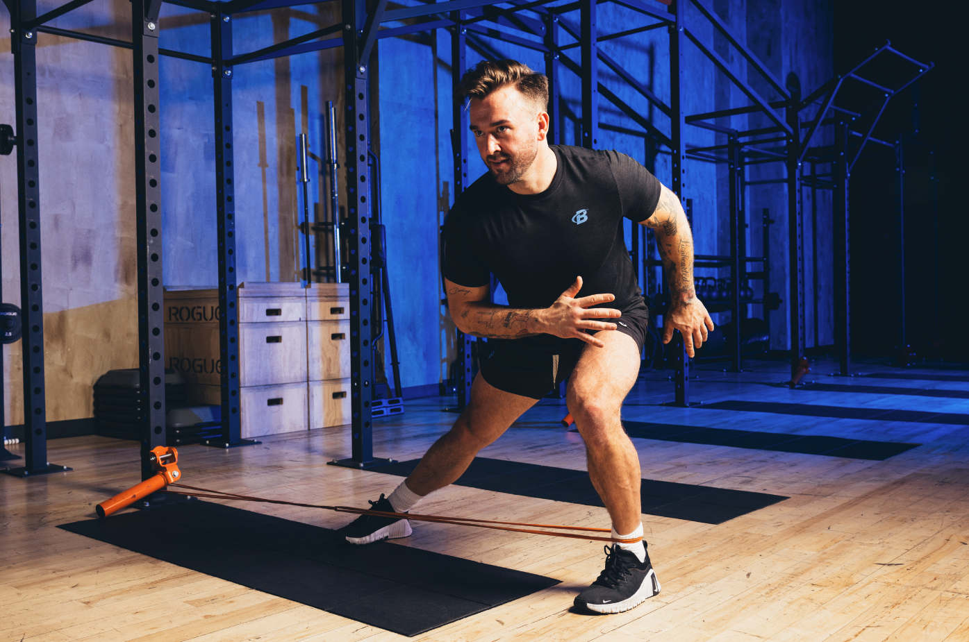 Gabe Snow lateral lunge