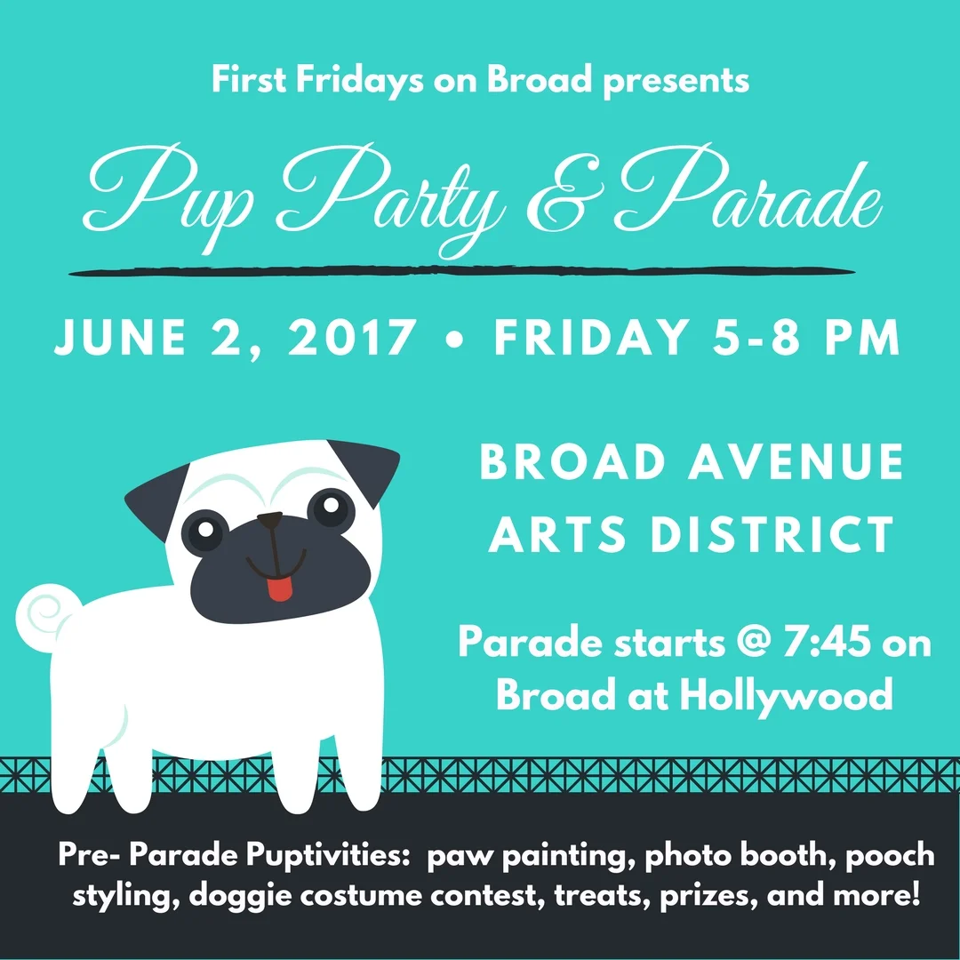 Local fashion stylist, Lauren Draffin will be here with pup accessories to help you get your pooch ready for the parade!! AND IT'S ALL FREE!!