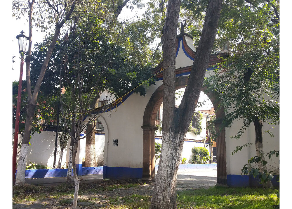 Courtyards and streets of Coyoacán