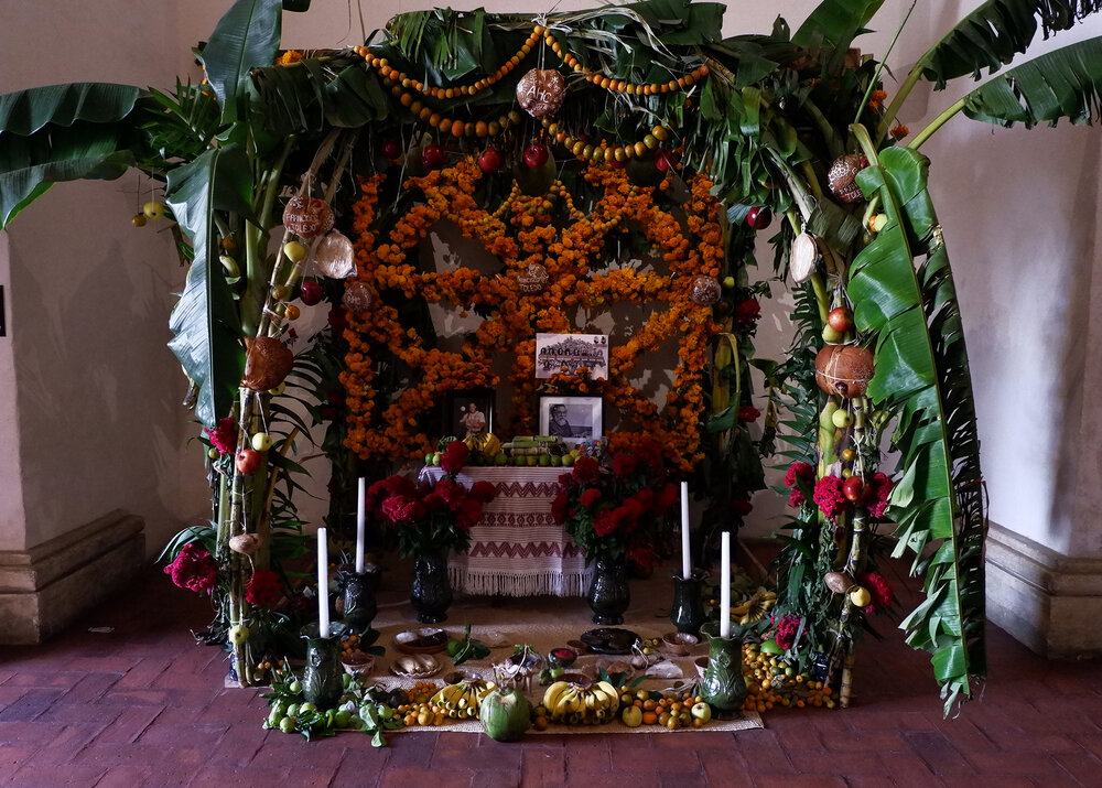 altar for El Maestro Francisco Toledo