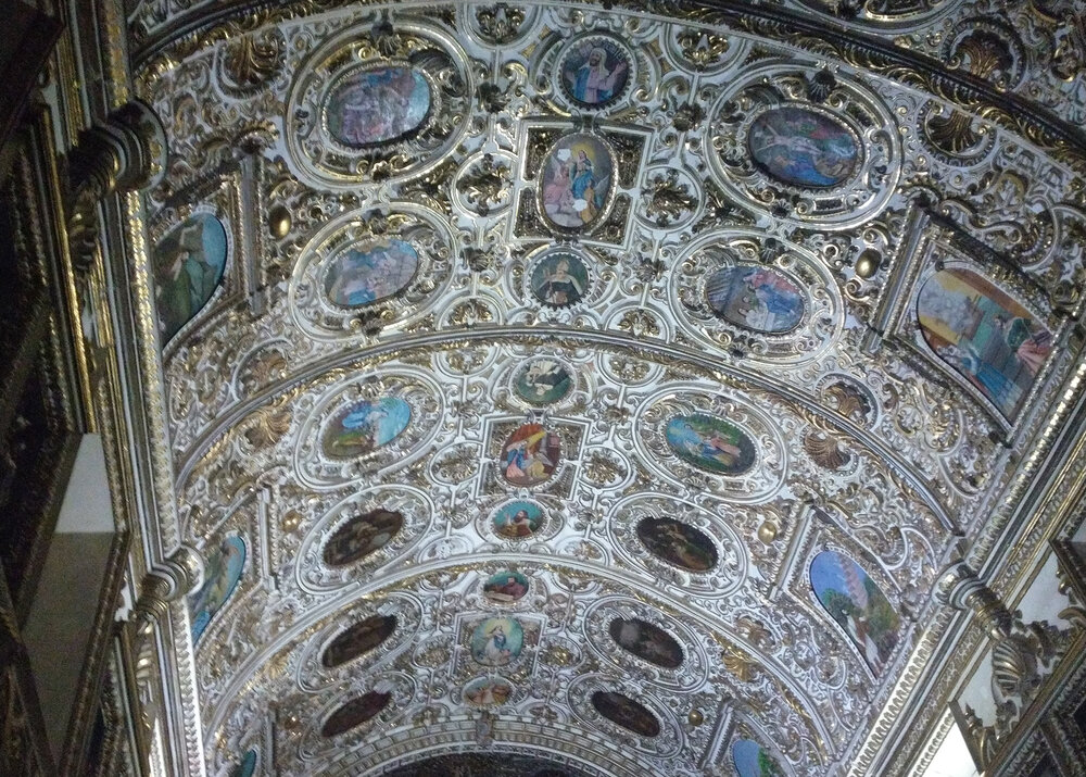 from inside the Catedral de Nuestra Señora de La Asunción
