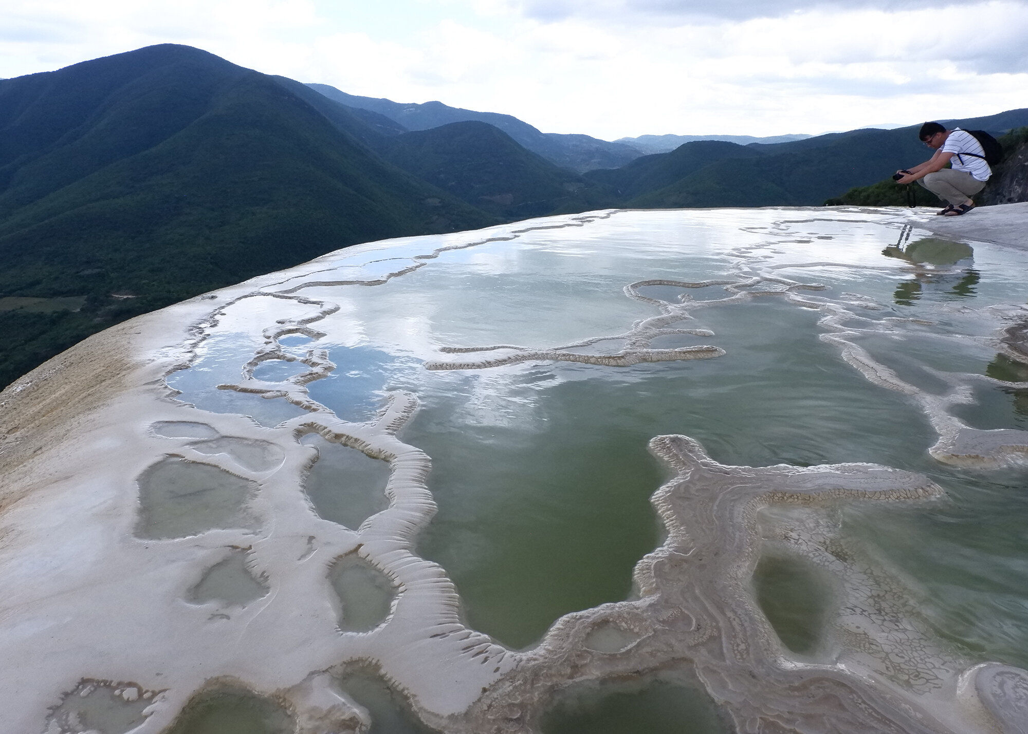 textures at Hierve el Agua