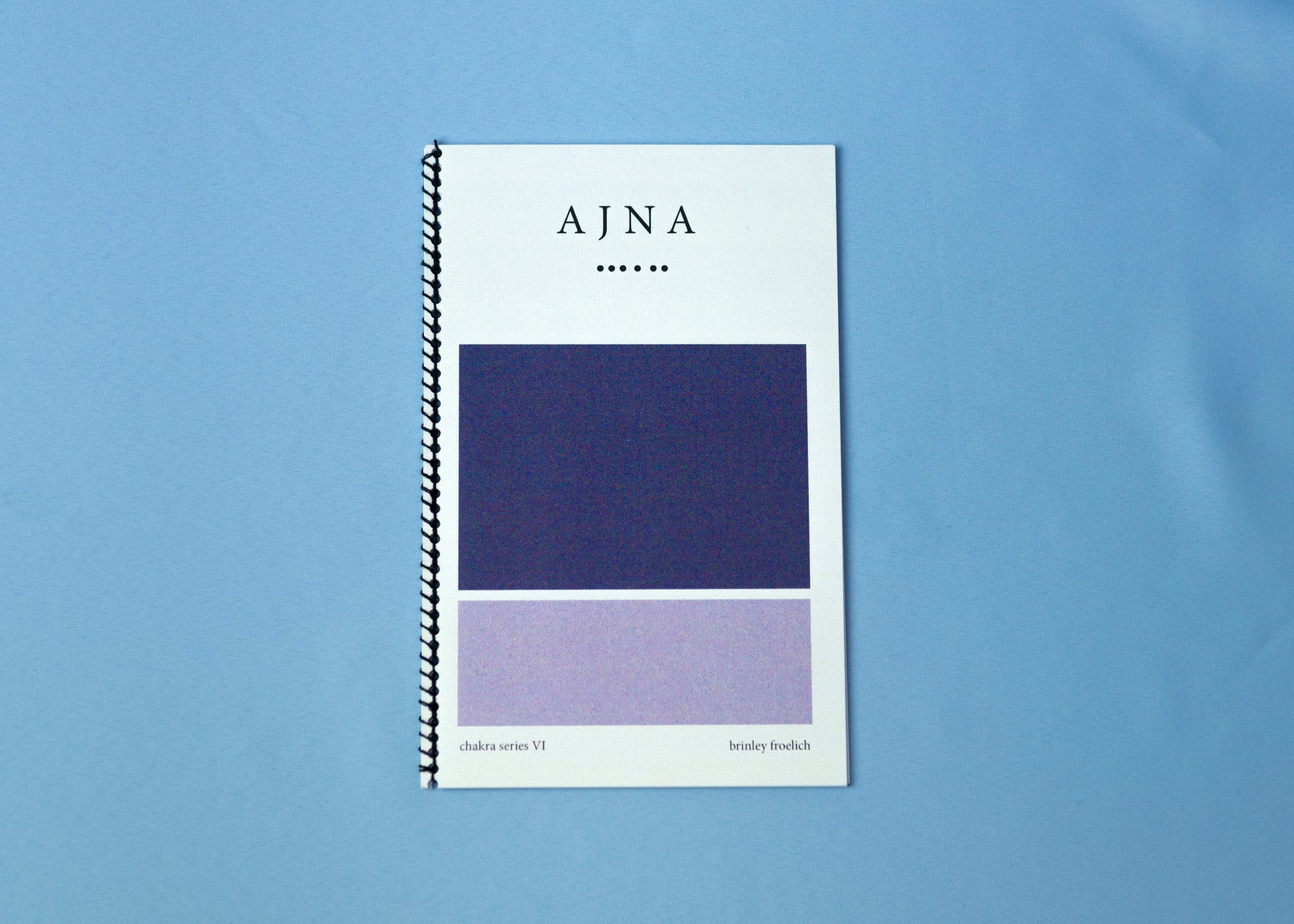 ajna zine: front cover