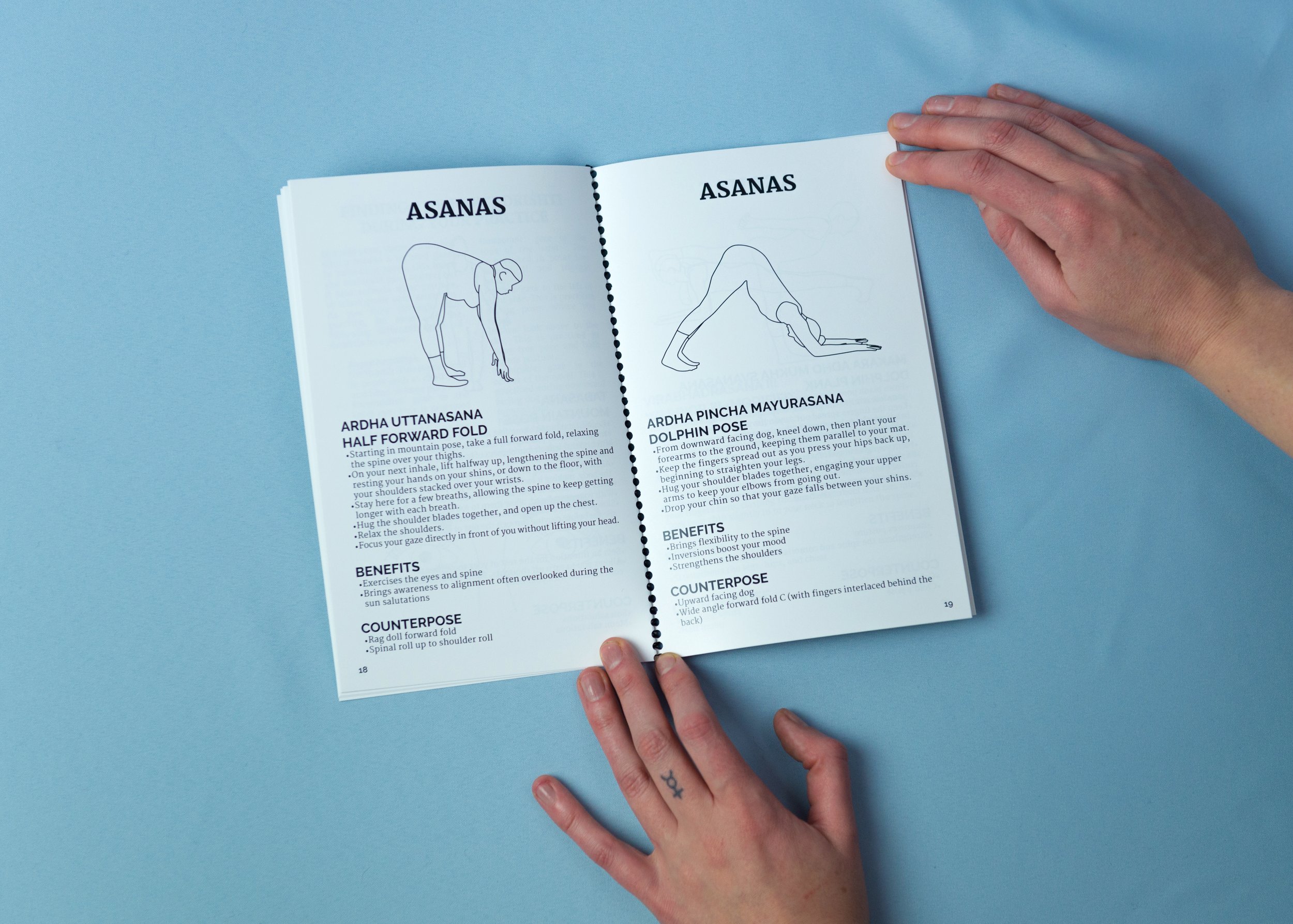 ajna zine: asanas