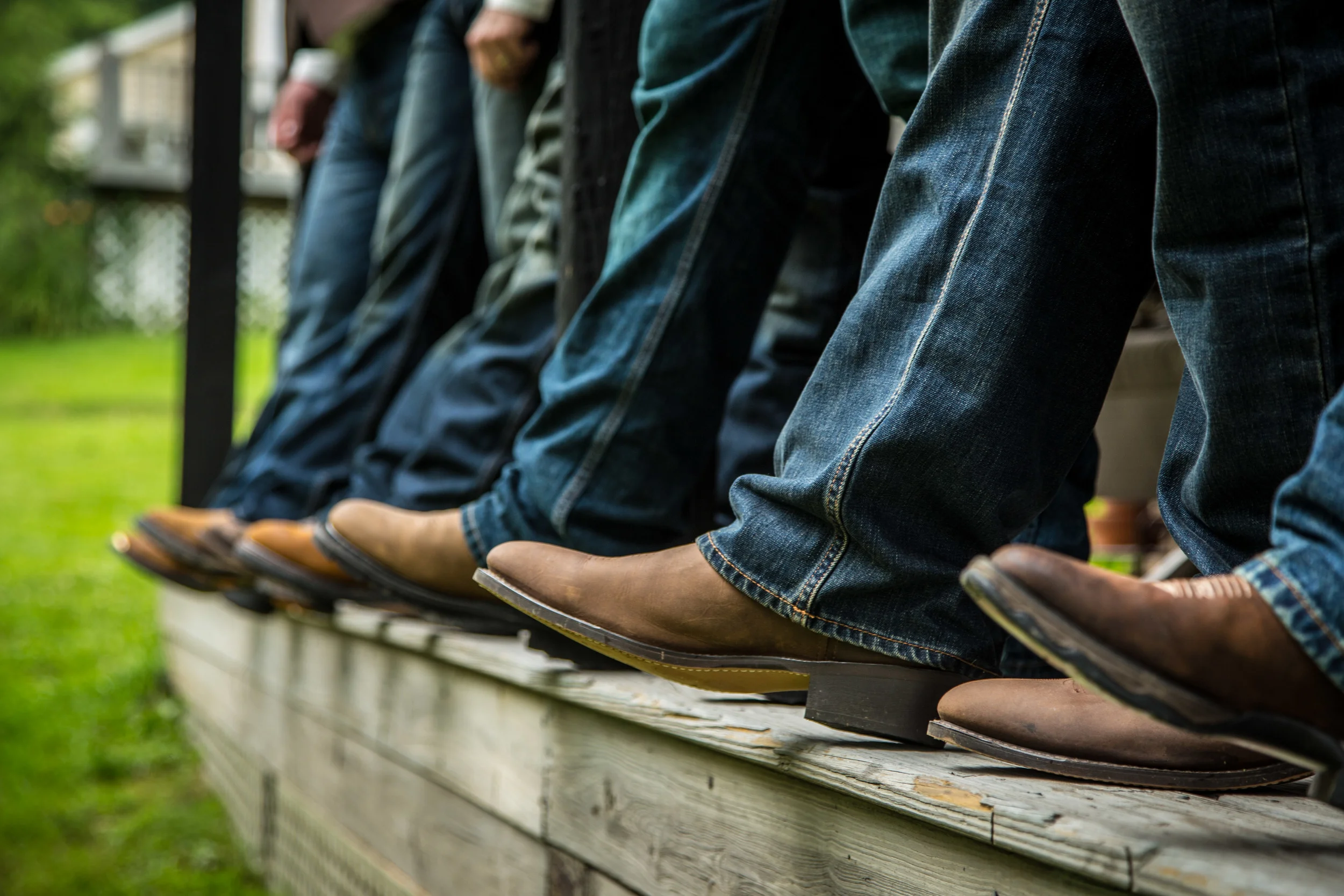 Photocredit: Higher Focus We were in love with this group's matching jeans and boots.