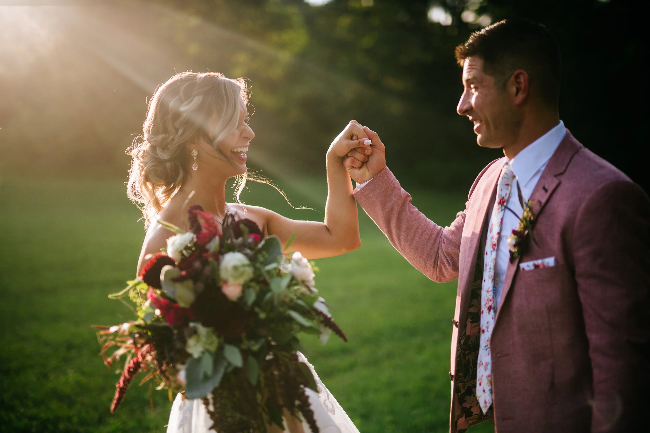  “It's hard to describe the magic of Chanteclaire Farm. I woke up on the morning of my wedding and had zero stress because I knew that the barn would look beautiful, that the ceremony space would be rustic and simple, but elegant, and I knew everythi