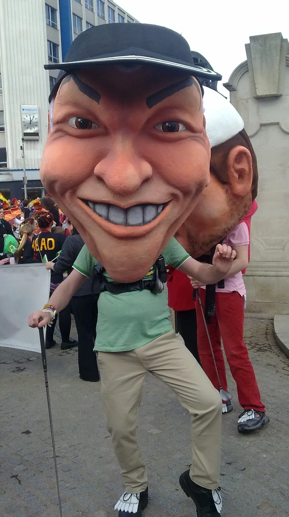 Darren Clarke Big Head