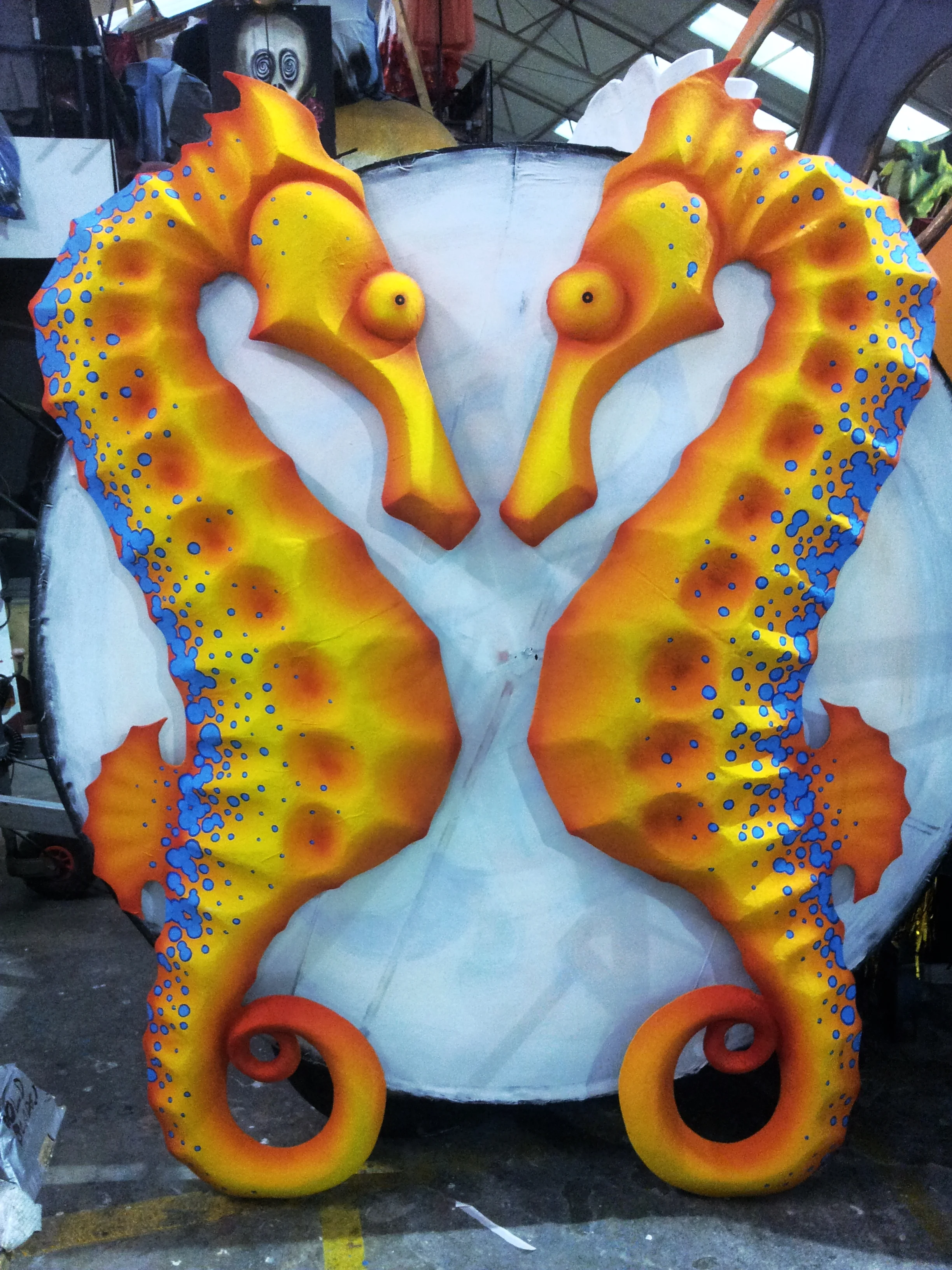 Seahorse carnival props