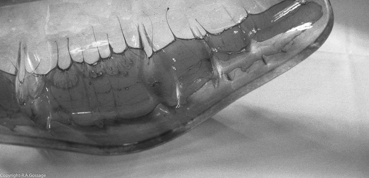 Slump Glass bowl by Pierre Bouchard, Photo courtesy of Robert Gossage