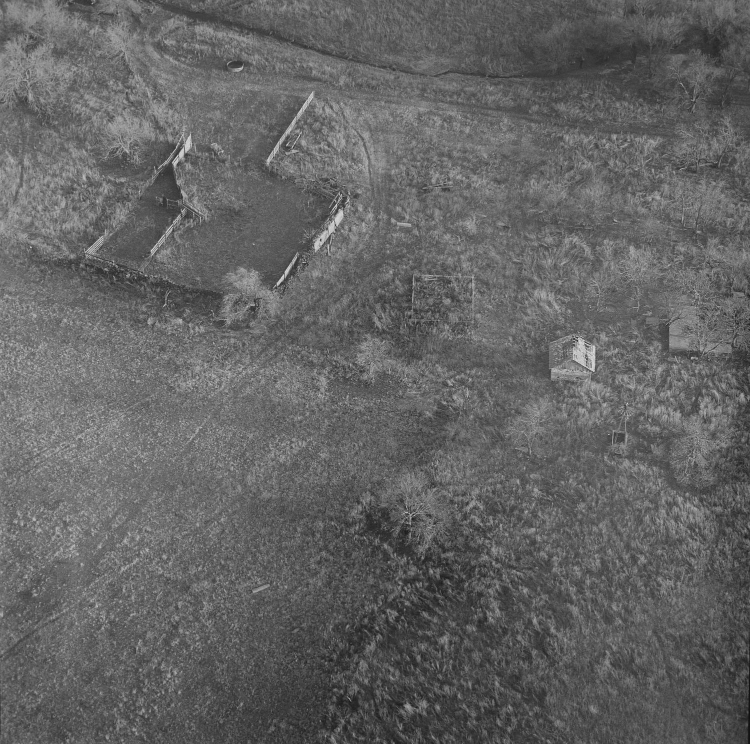 Farm remnants, Saline, County, KS, 1992.jpg