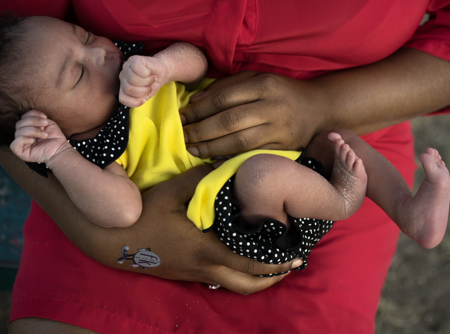 Jazymyne and Ariella, Mayfest, Trinity River, May 3, 2014. Terry Evans