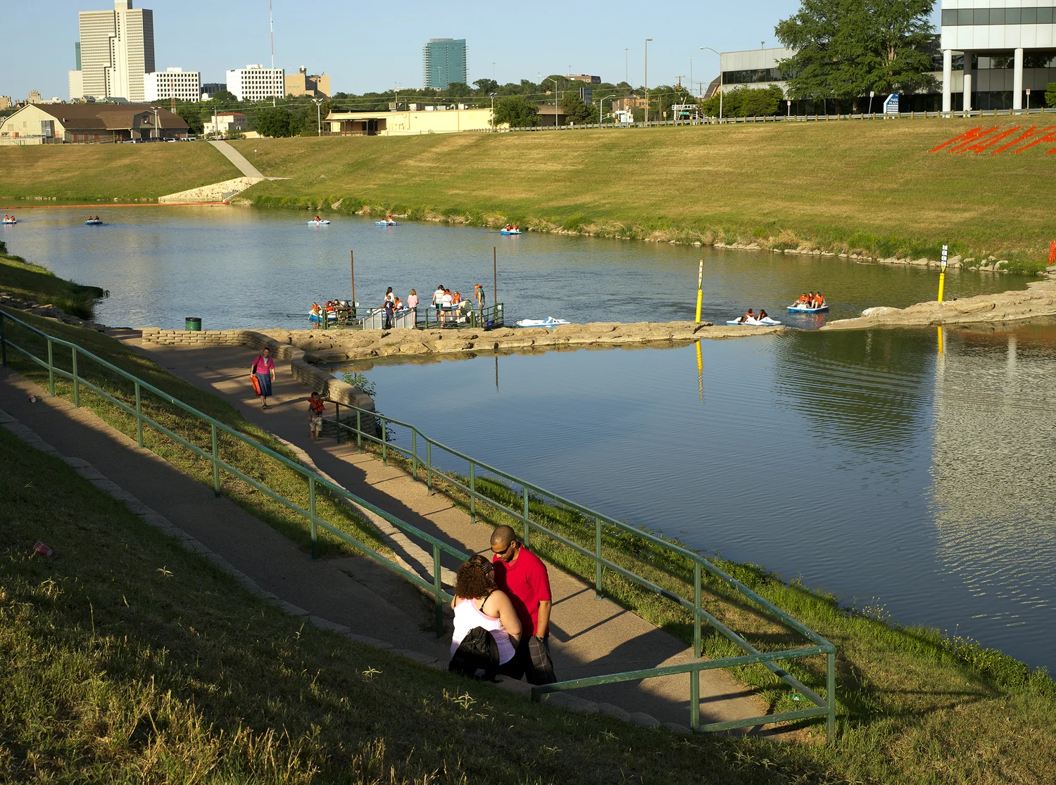 Couple, Trinity River Mayfest, May 3, 2014. Terry Evans