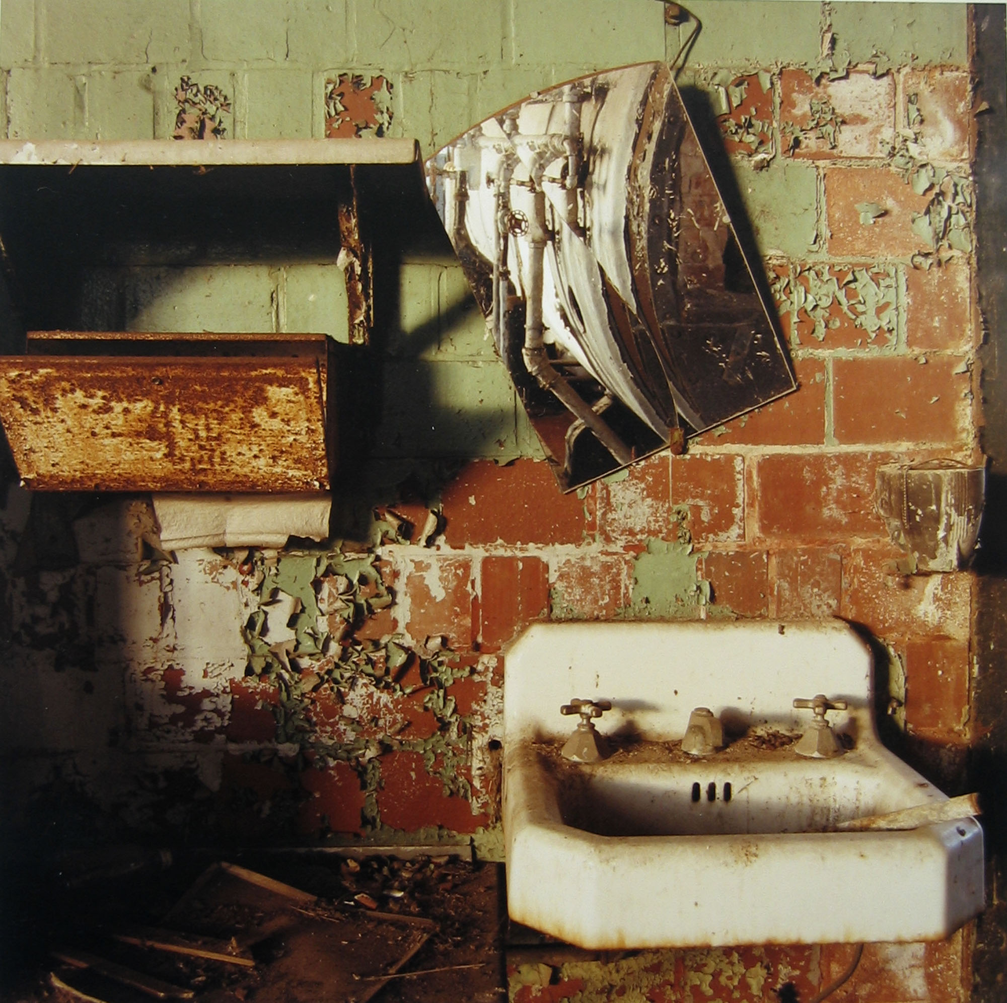 Furnace room sink, October 1996