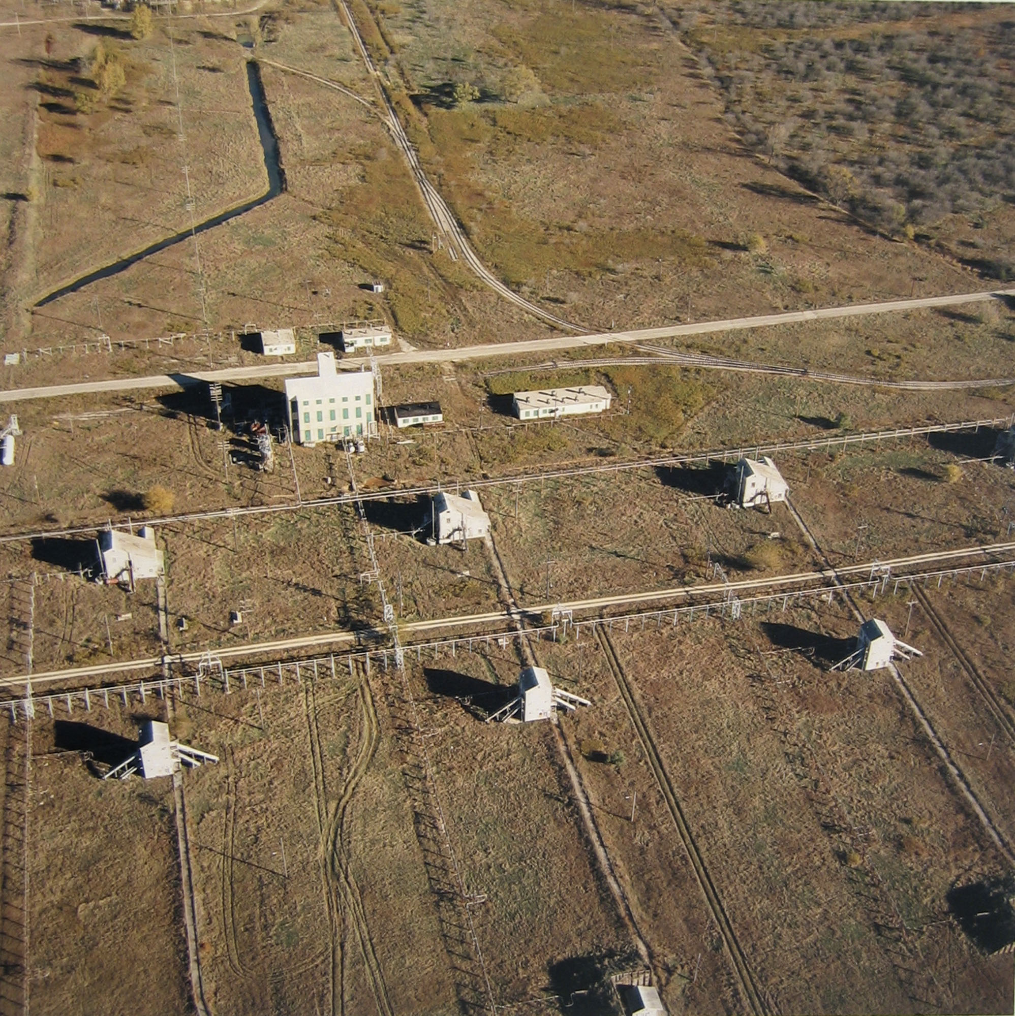 Manufacturing area, west side, will be the new Deer Run Industrial Park, October 1995