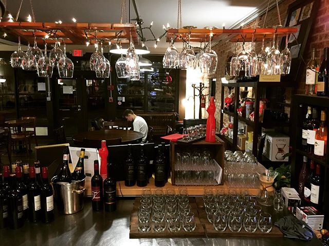 Our wine bar is up and running for the night. Come be our guest, sip on some wine, and enjoy our open mic night! #wineflights #openmic #crestviewnightlife