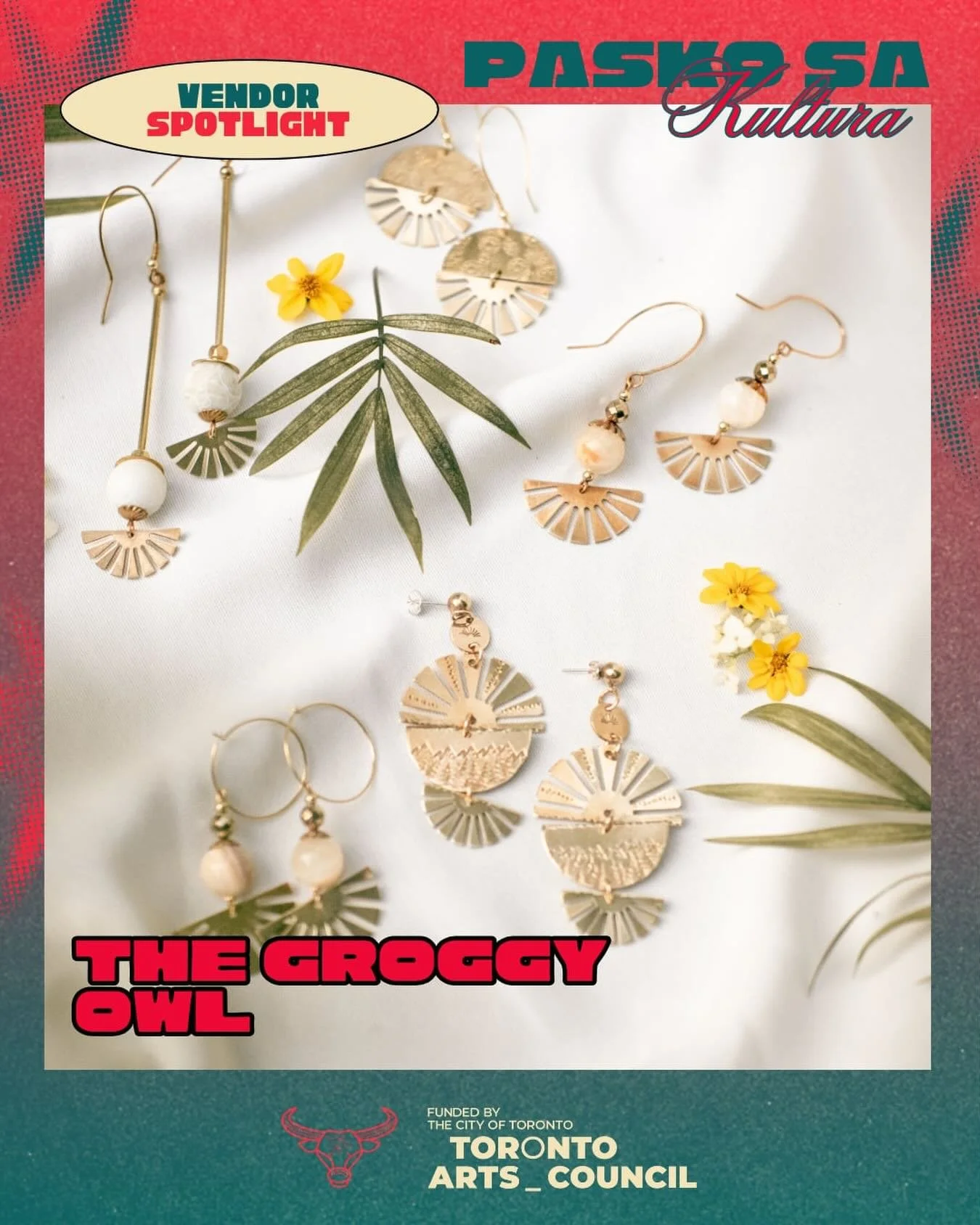 Meet The Groggy Owl (@thegroggyowl), bringing handcrafted jewellery by self-taught artist Sarah Dizon Sowinski, who specialises in jewellery made out of ethically-sourced materials. All of The Groggy Owl&rsquo;s pieces are handmade by Sarah and her m