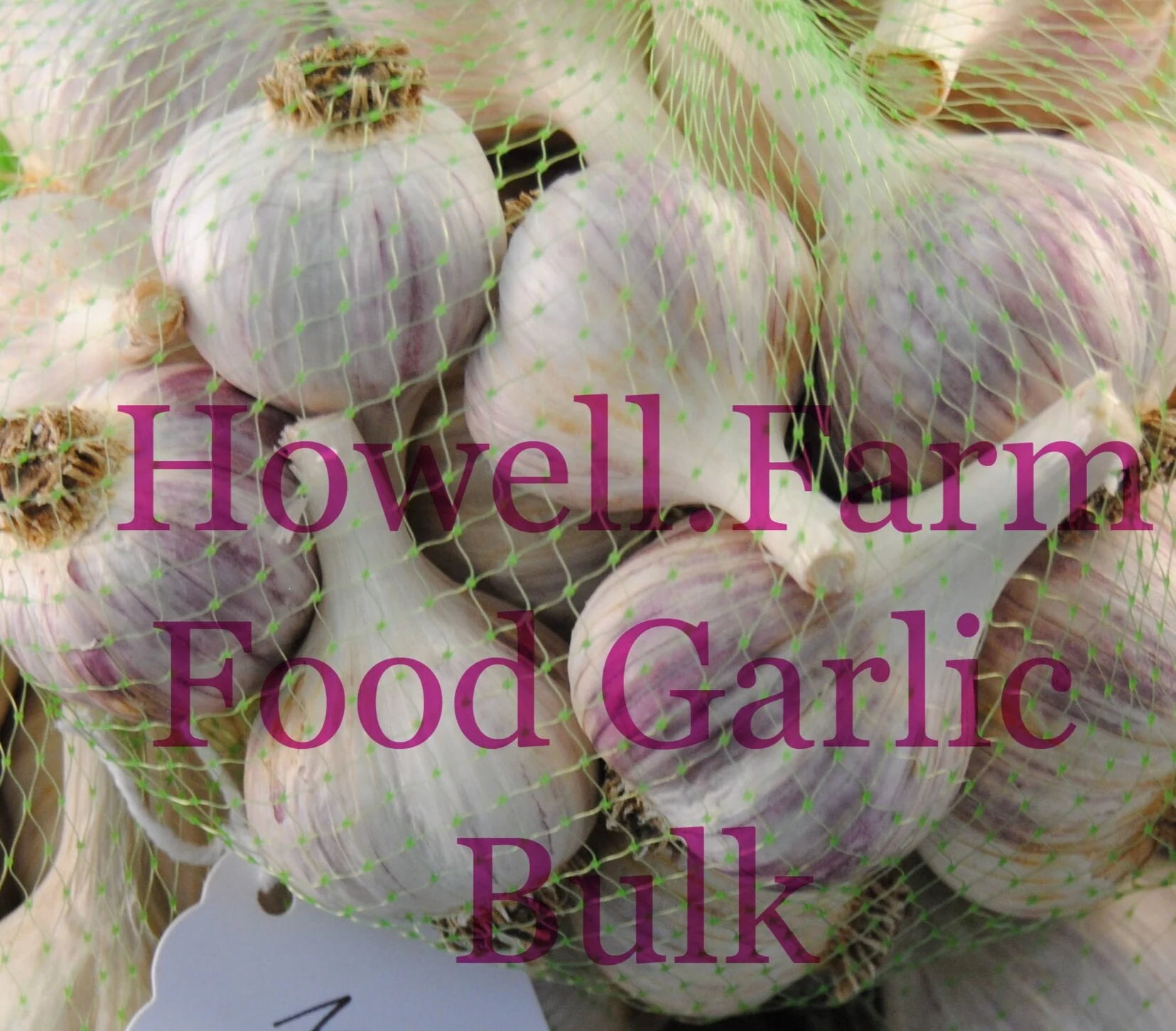 Howell Farm bulk food Garlic