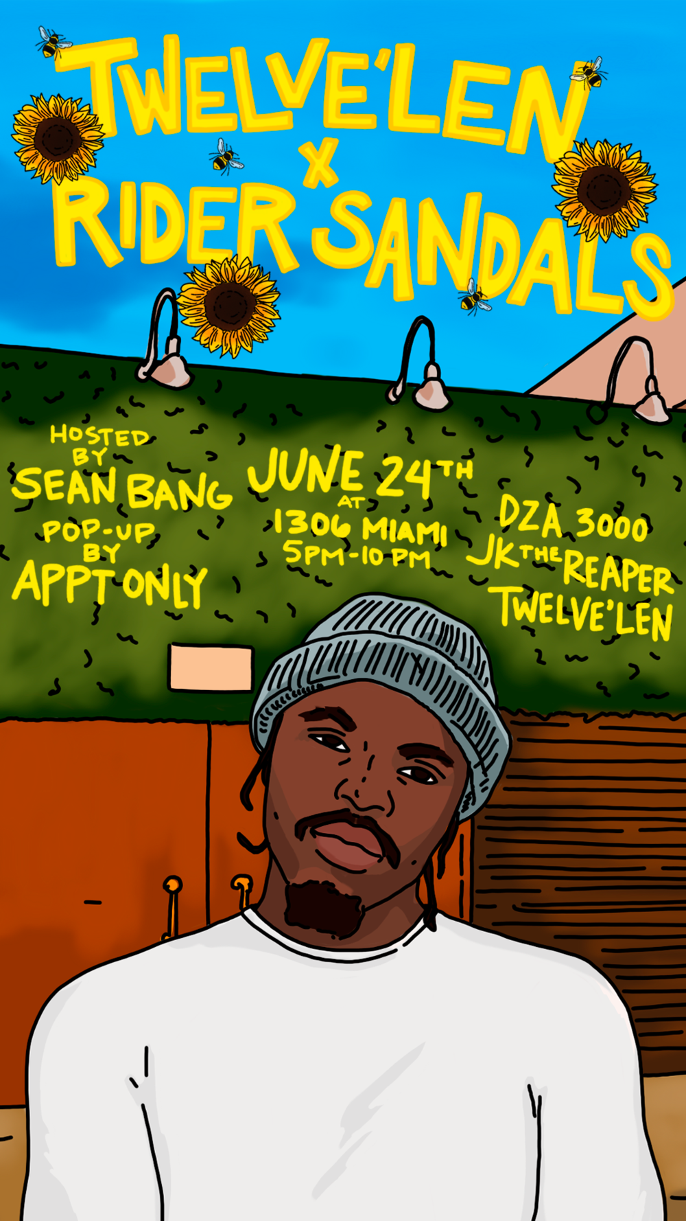  Rider Sandal X Twelve'len Event IG Story Flyer 