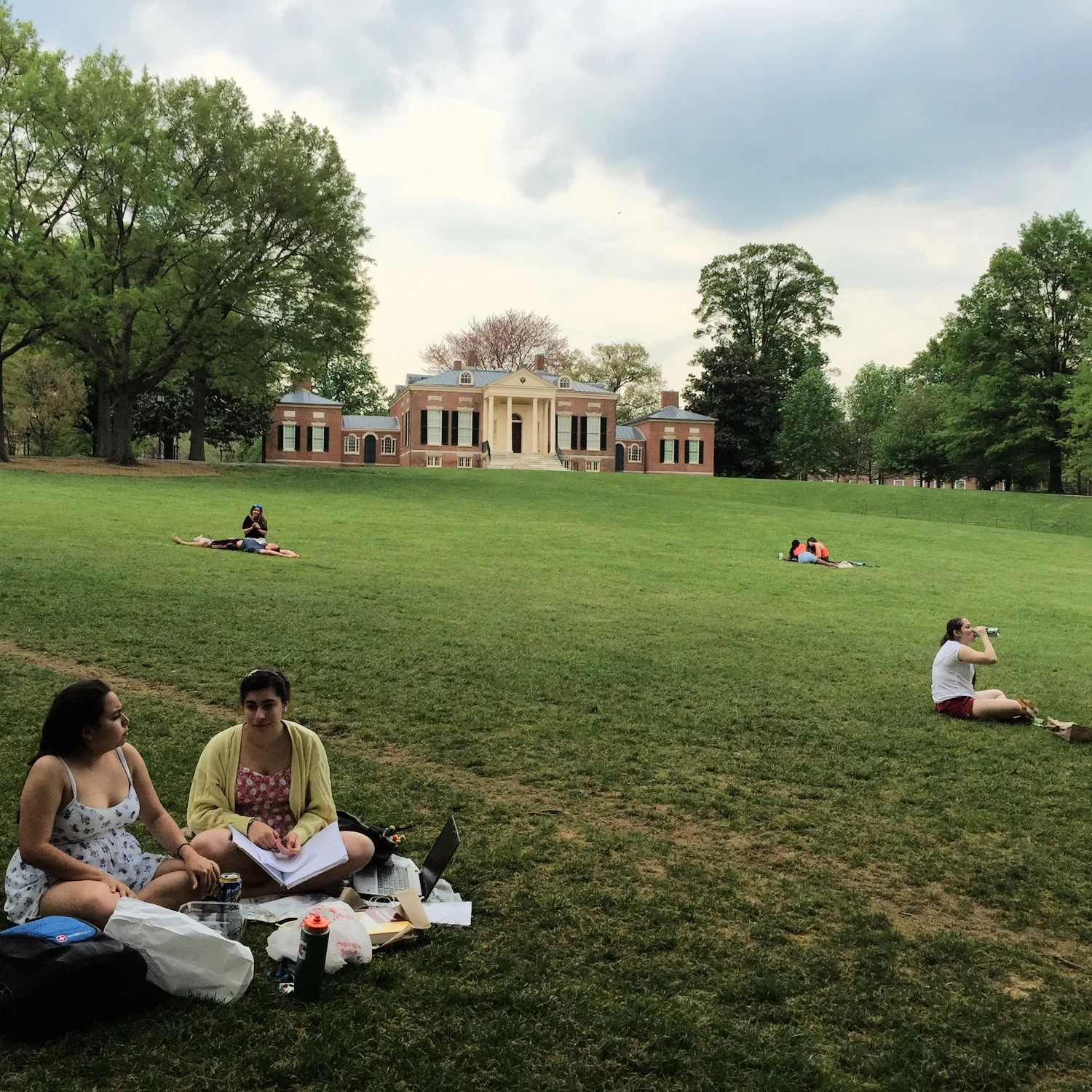 Springtime arrives on the East coast