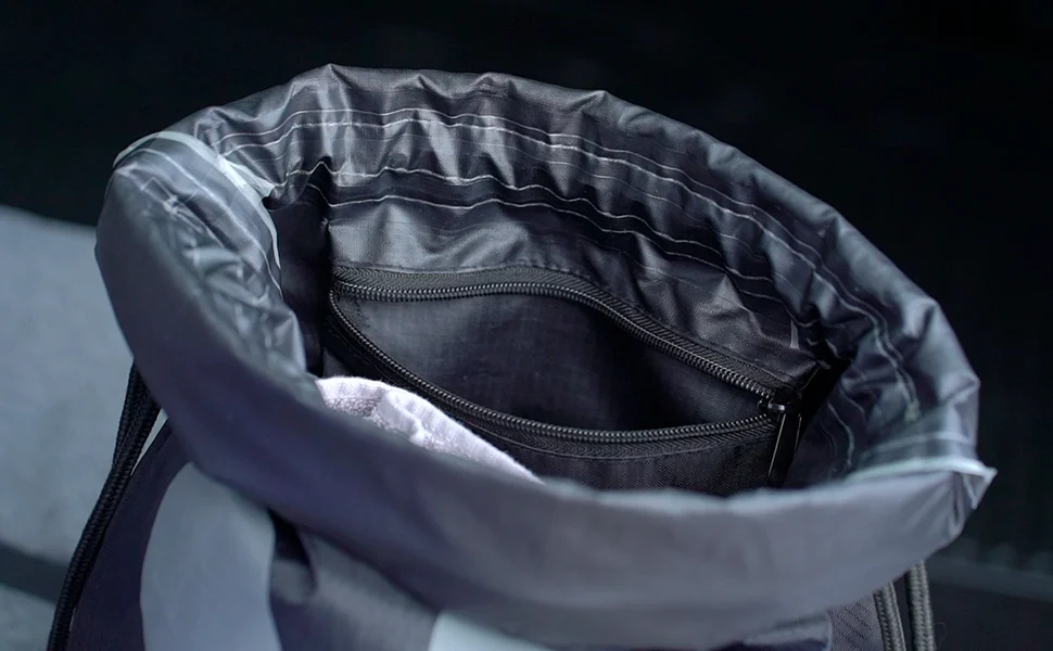 geckobrands waterproof drawstring 2.0 backpack