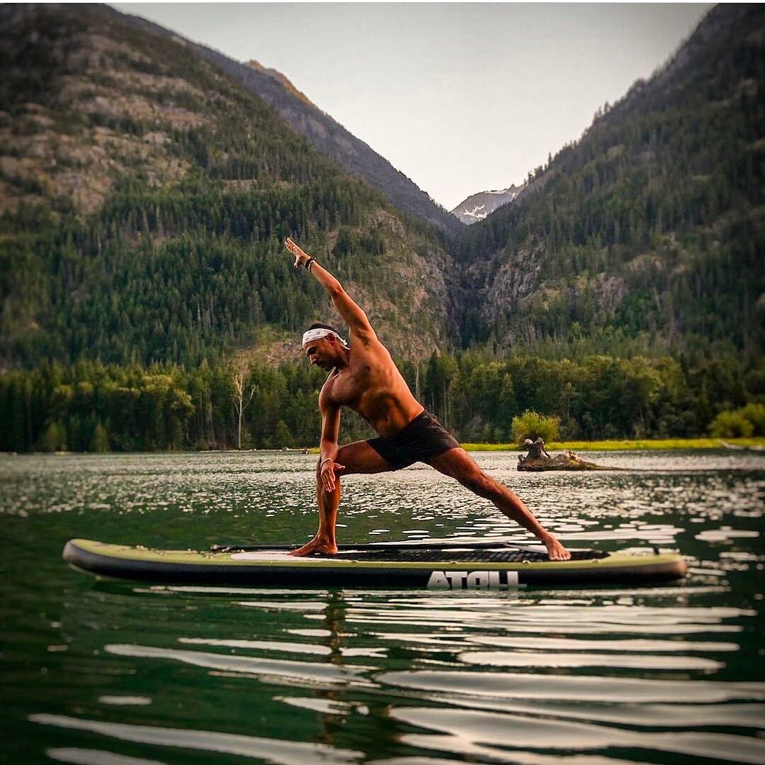 beginner's guide to SUP yoga