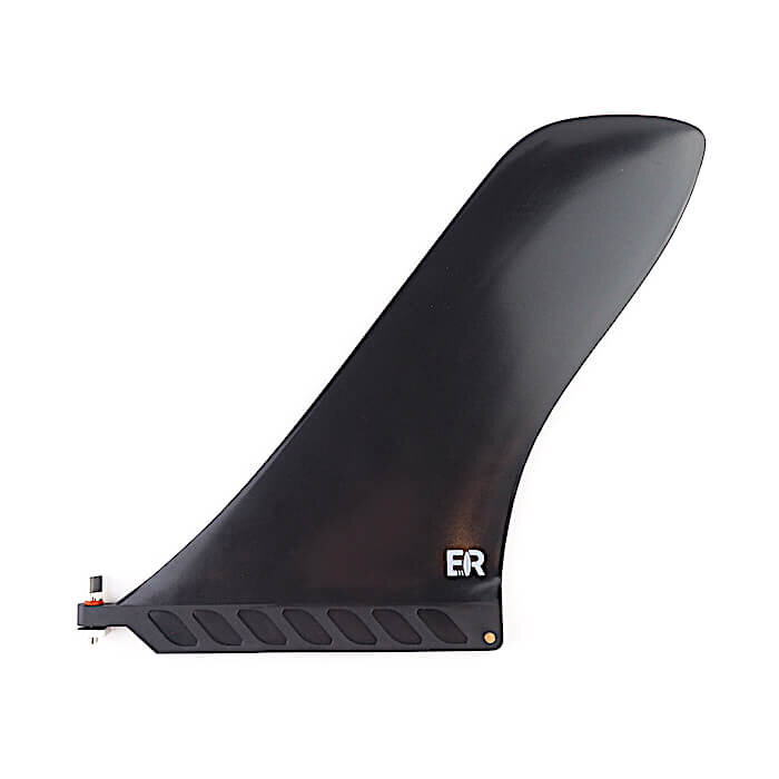 Inflatable paddle board racing fin