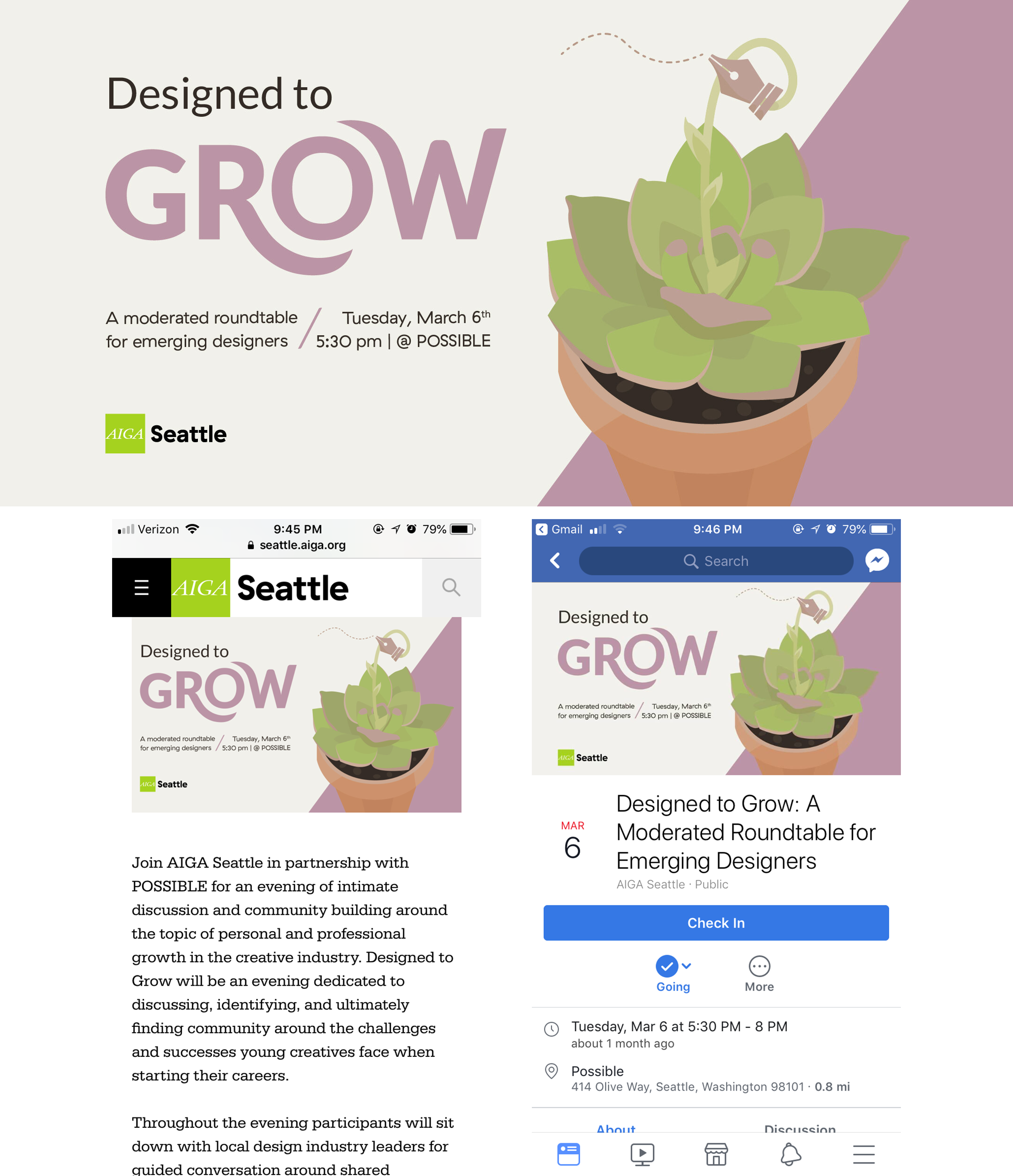 American Institute of Graphic Arts (AIGA), Seattle