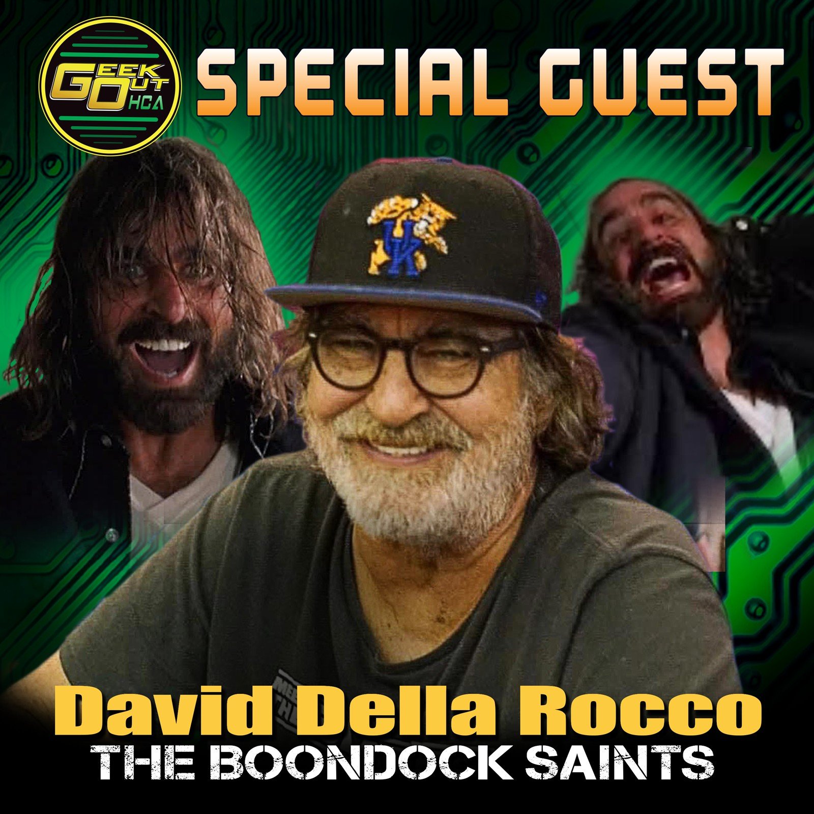   SPECIAL GUEST ANNOUNCEMENT  David Della Rocco will be joining us this year!! We are super GEEKED that this legend will be making his way out to camp to hang out with us! Be sure to catch his meet and greets in the pavilion on Friday and Saturday, o