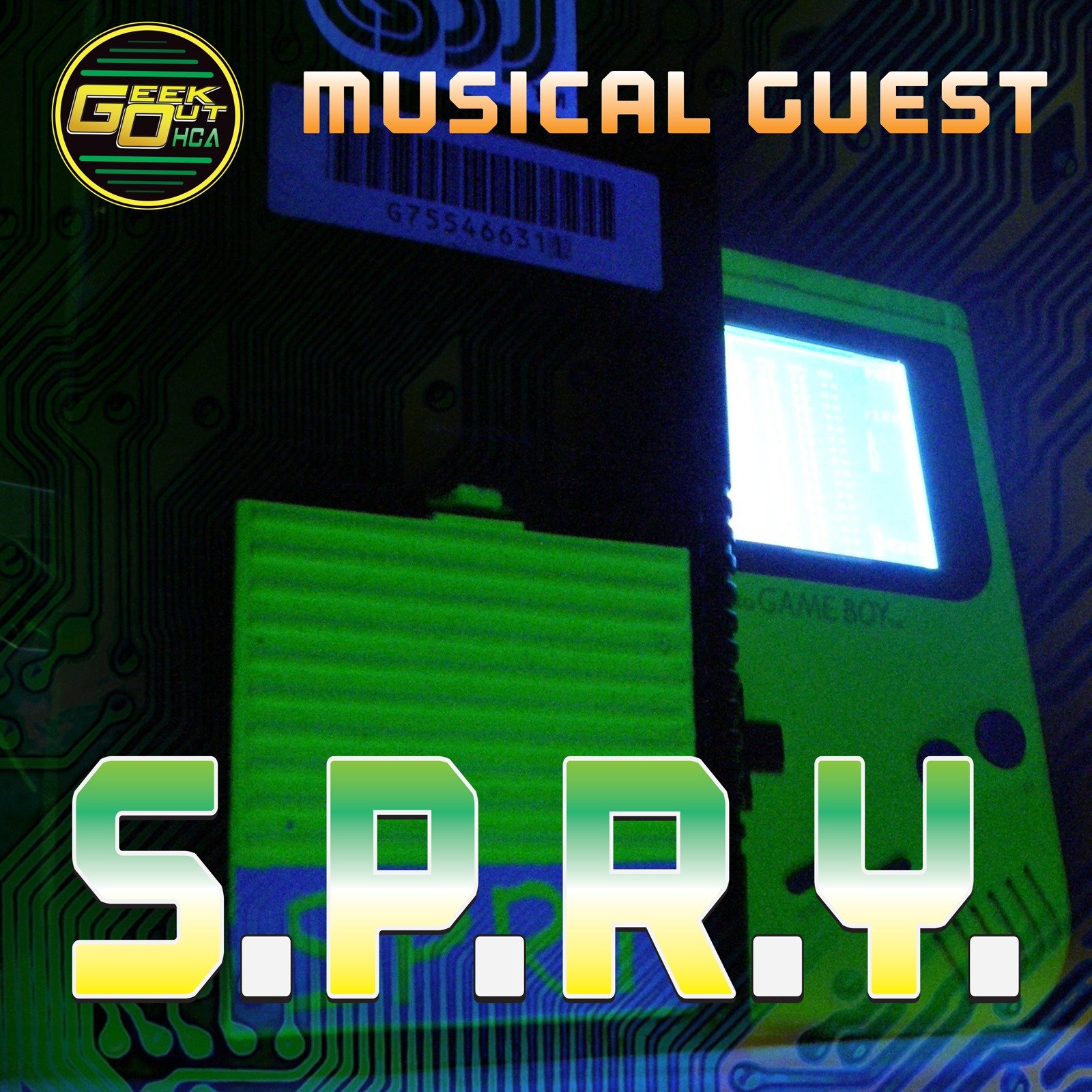   MUSICAL GUEST ANNOUNCEMENT    We're so Geeked to be having S.P.R.Y., a long time Cincinnati musician and musical guest for our show, joining us again this year! Things will be running a little differently for his set an wonderful How to Make Chiptu