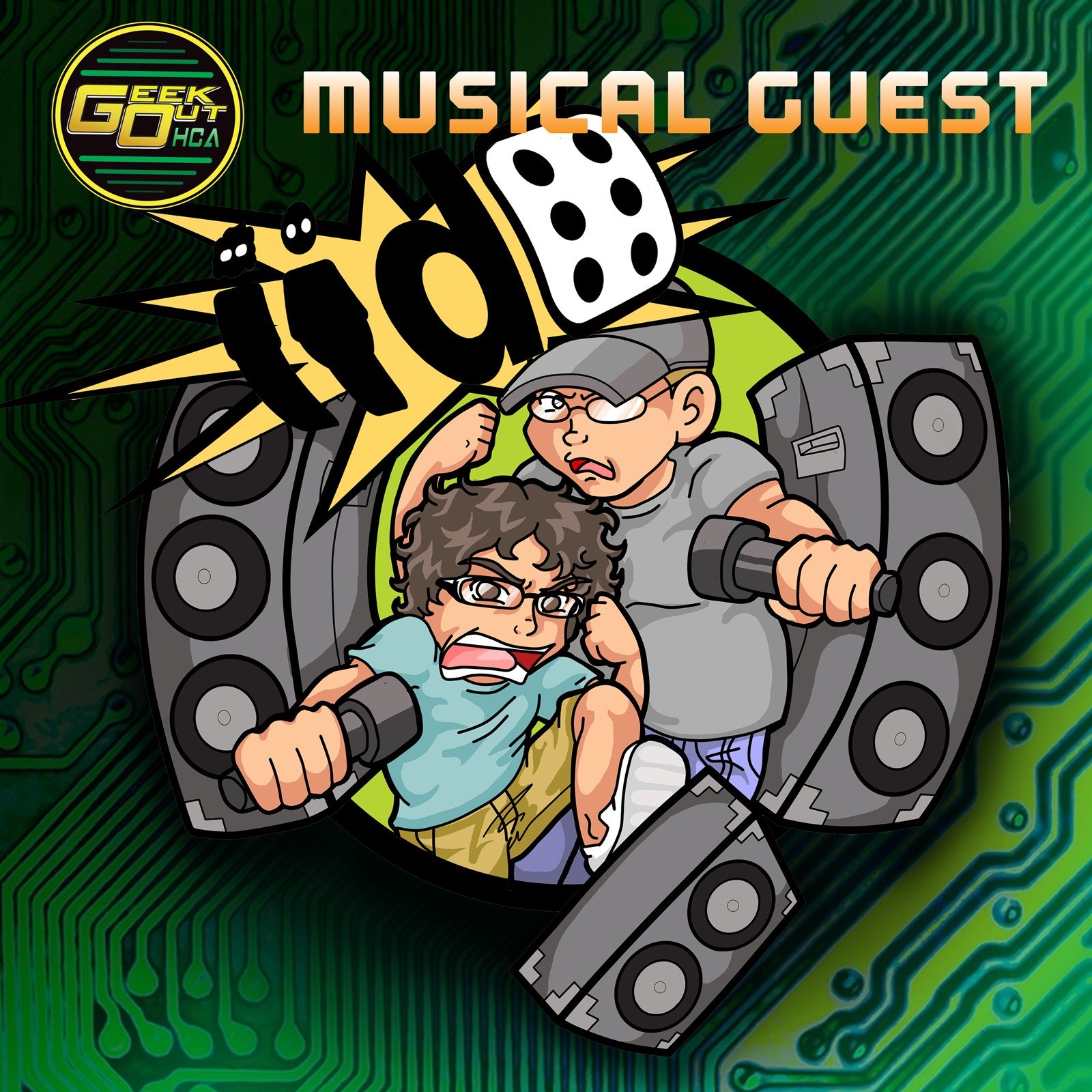   MUSICAL GUEST ANNOUNCEMENT  2d6 is the fusion of two gigantic nerds that learned to rap by finding magical 6-sided dice. Fo Reelz, no lies! Swing by main stage on Friday night to catch their set, but if you happen to miss them they'll be doing an e