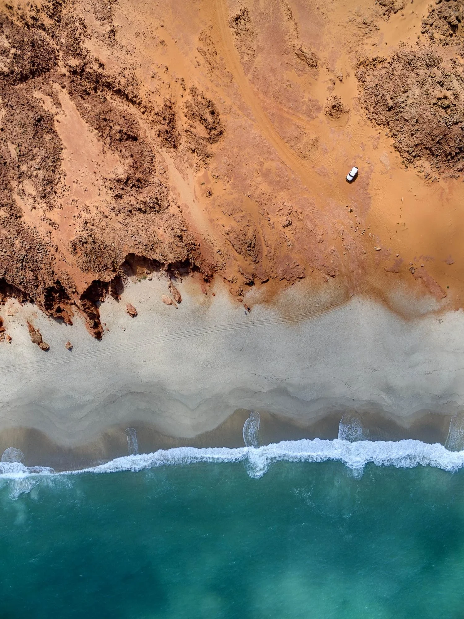 Parked, Cape Leveque, W.A.